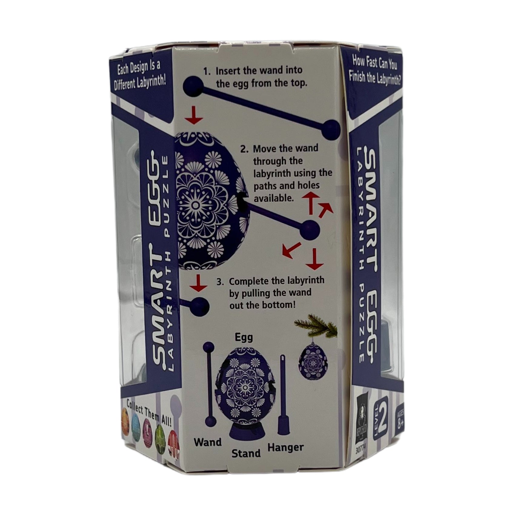 BePuzzled Smart Egg Labyrinth Puzzle - Blue Color Collection - Image 5