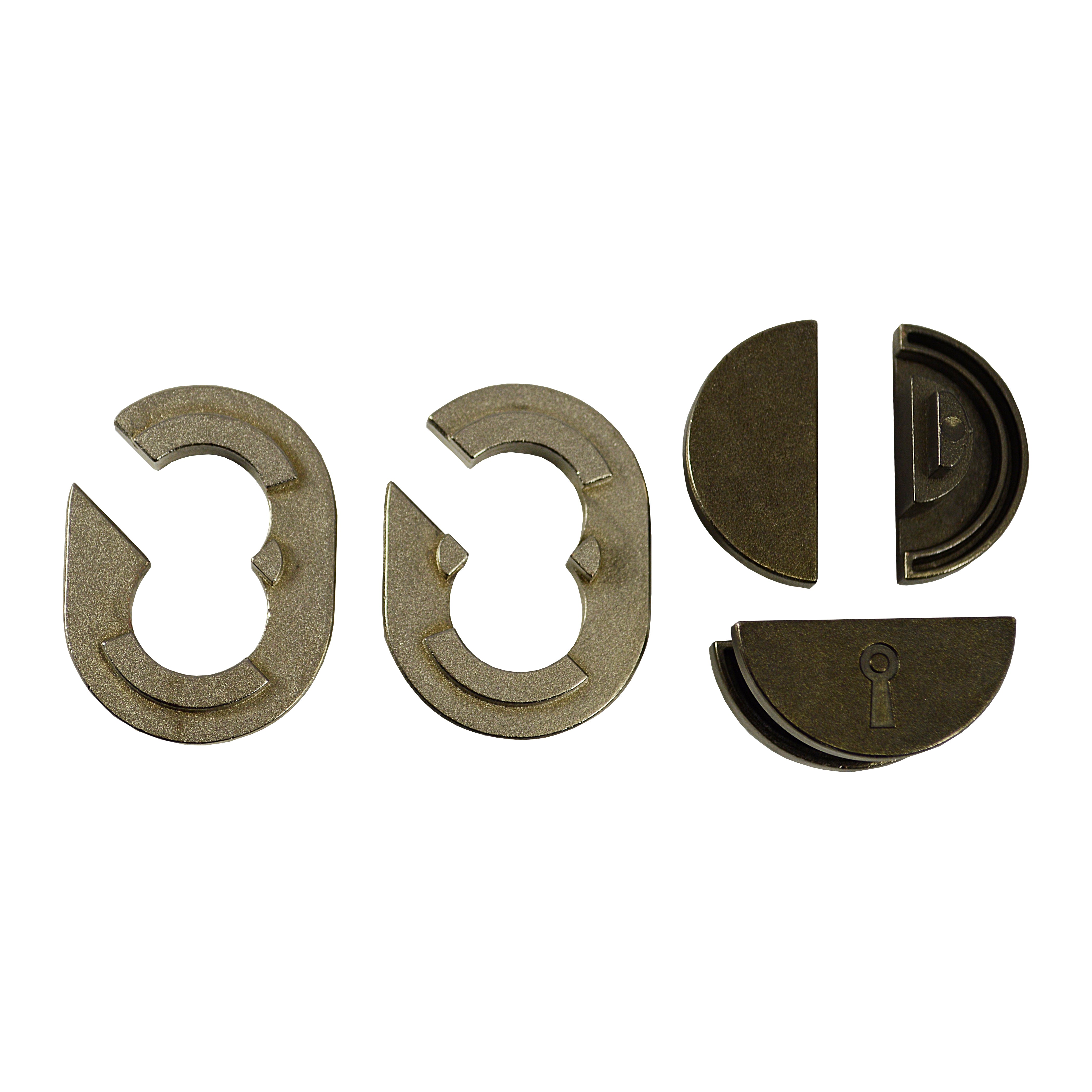 Hanayama Level 5 Cast Puzzle - Enigmatic Padlock Challenge - Image 2