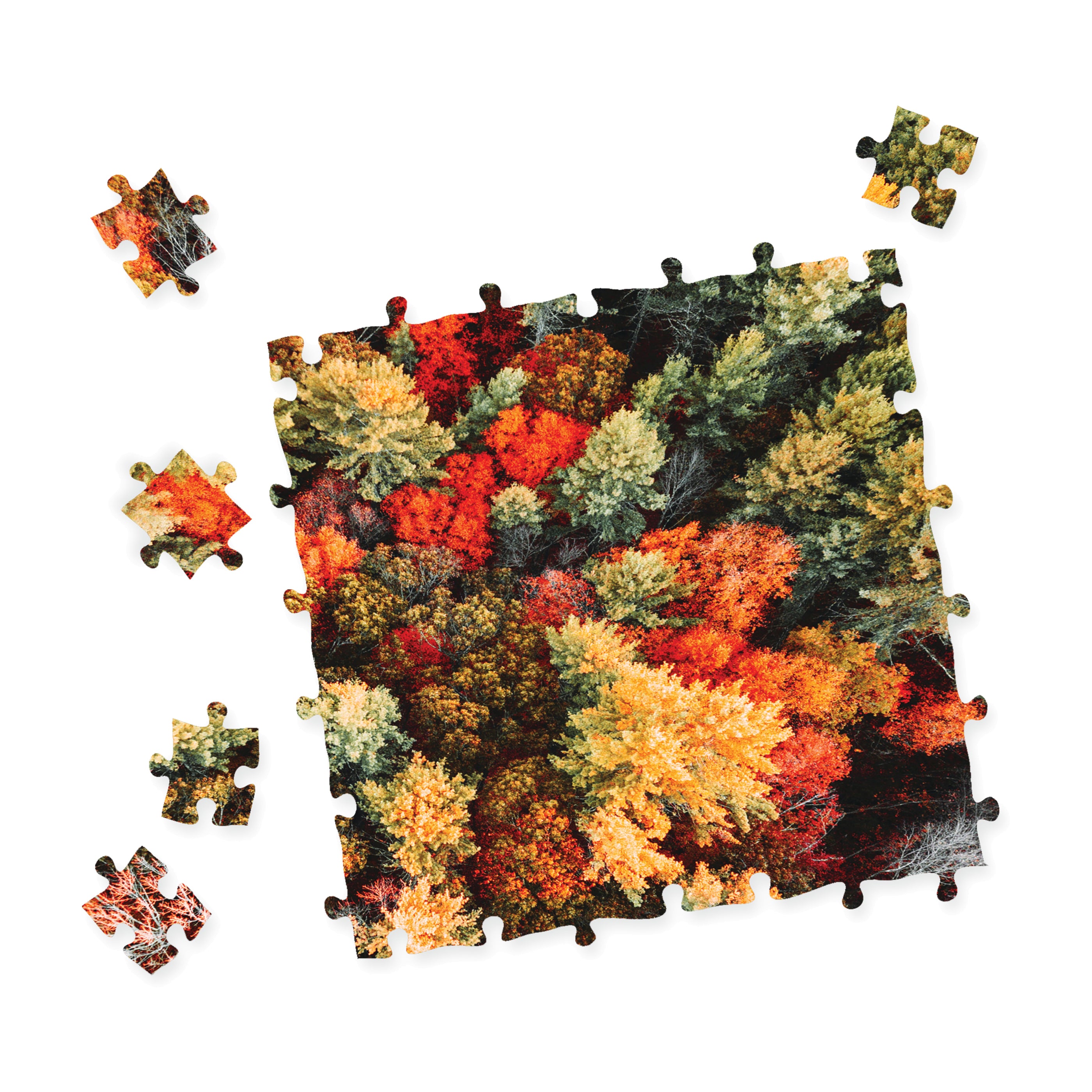 University Games Impossibles Puzzle - Falling for Fall: 1000 Pcs - Image 4