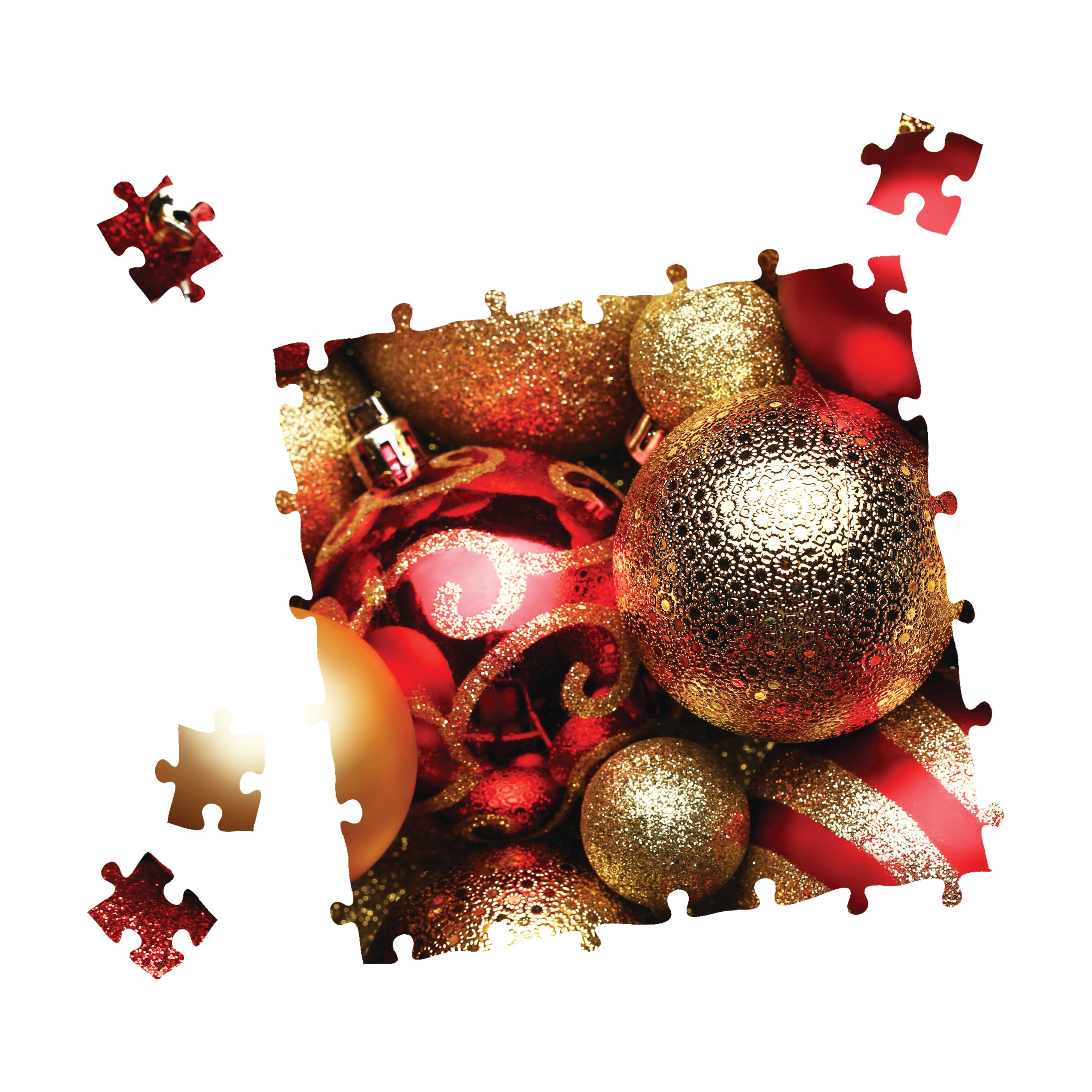 Be Puzzled Celebrate with Holiday Sparkle Jigsaw Puzzle - 1000 pc - Image 4
