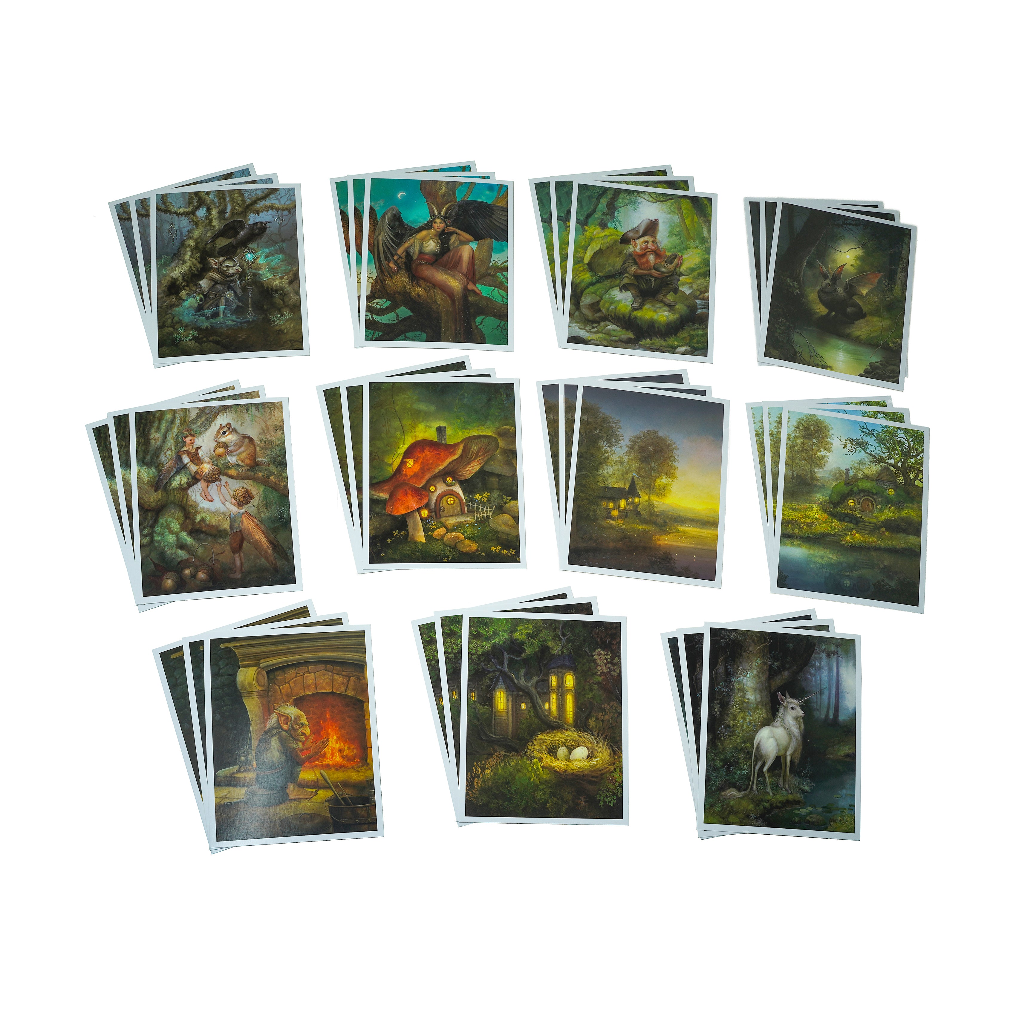 Annie Stegg Gerard's Enchanted Faeries & Magical Creatures Postcard Collection - Image 5