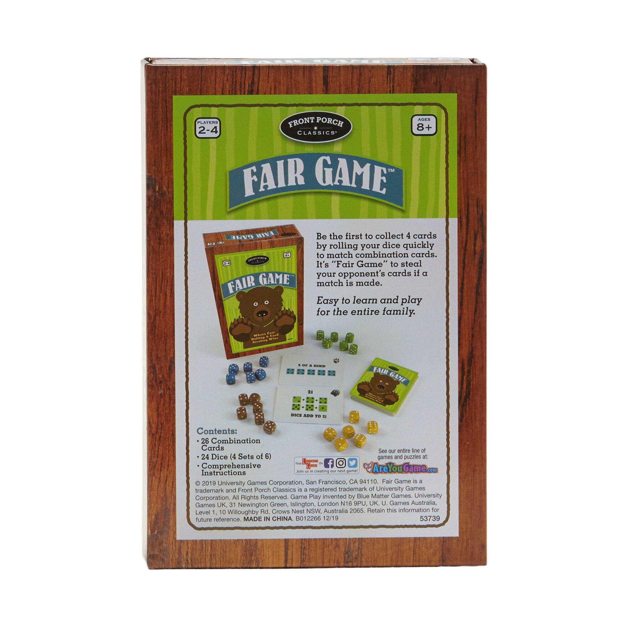 Fair Game - Dice-Rolling, Card-Stealing Family Fun! - Image 3