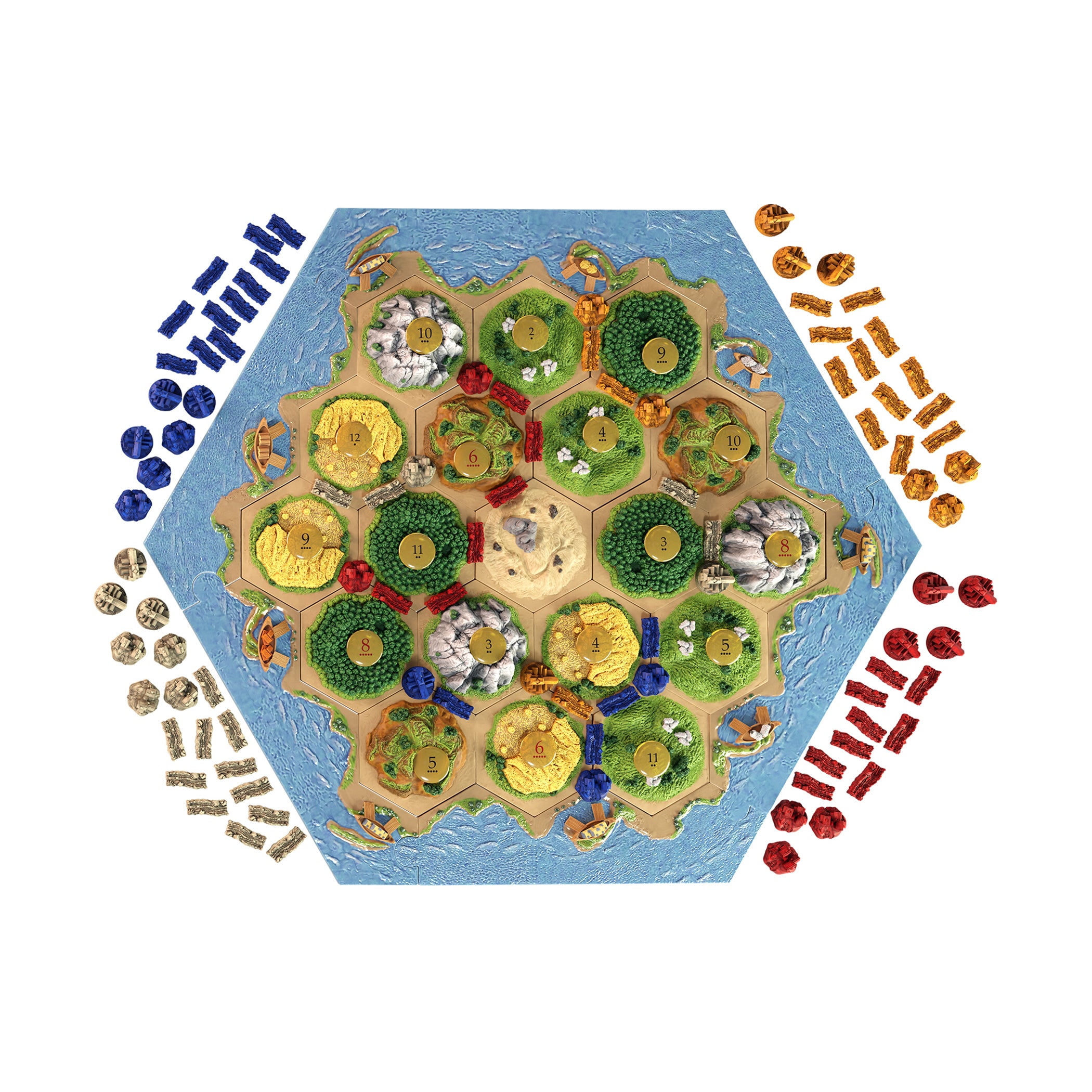 Catan: 3D Edition - Deluxe, Handcrafted Strategy Game - Image 5