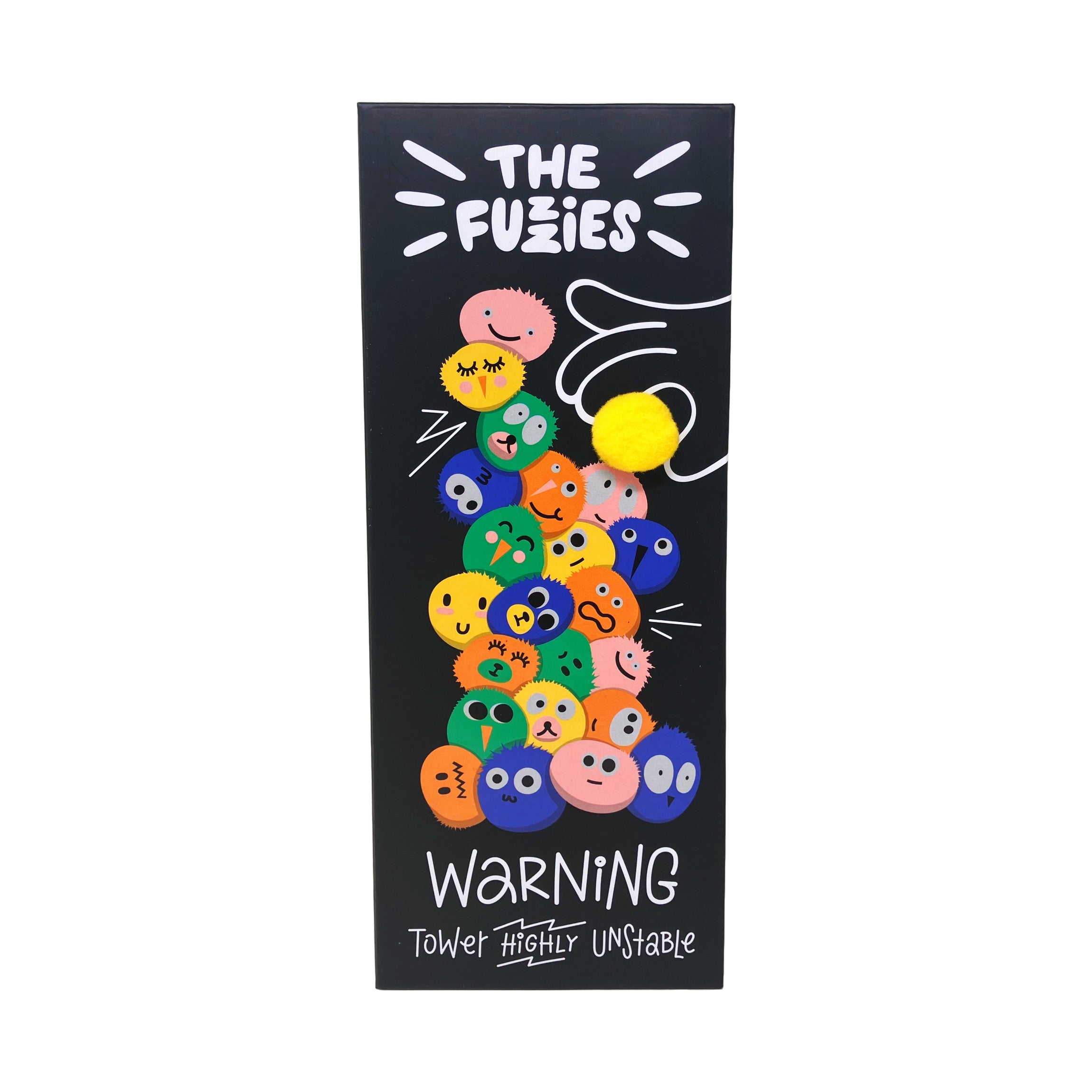 The Fuzzies Colorful Tower Stacking Family Game - Image 3
