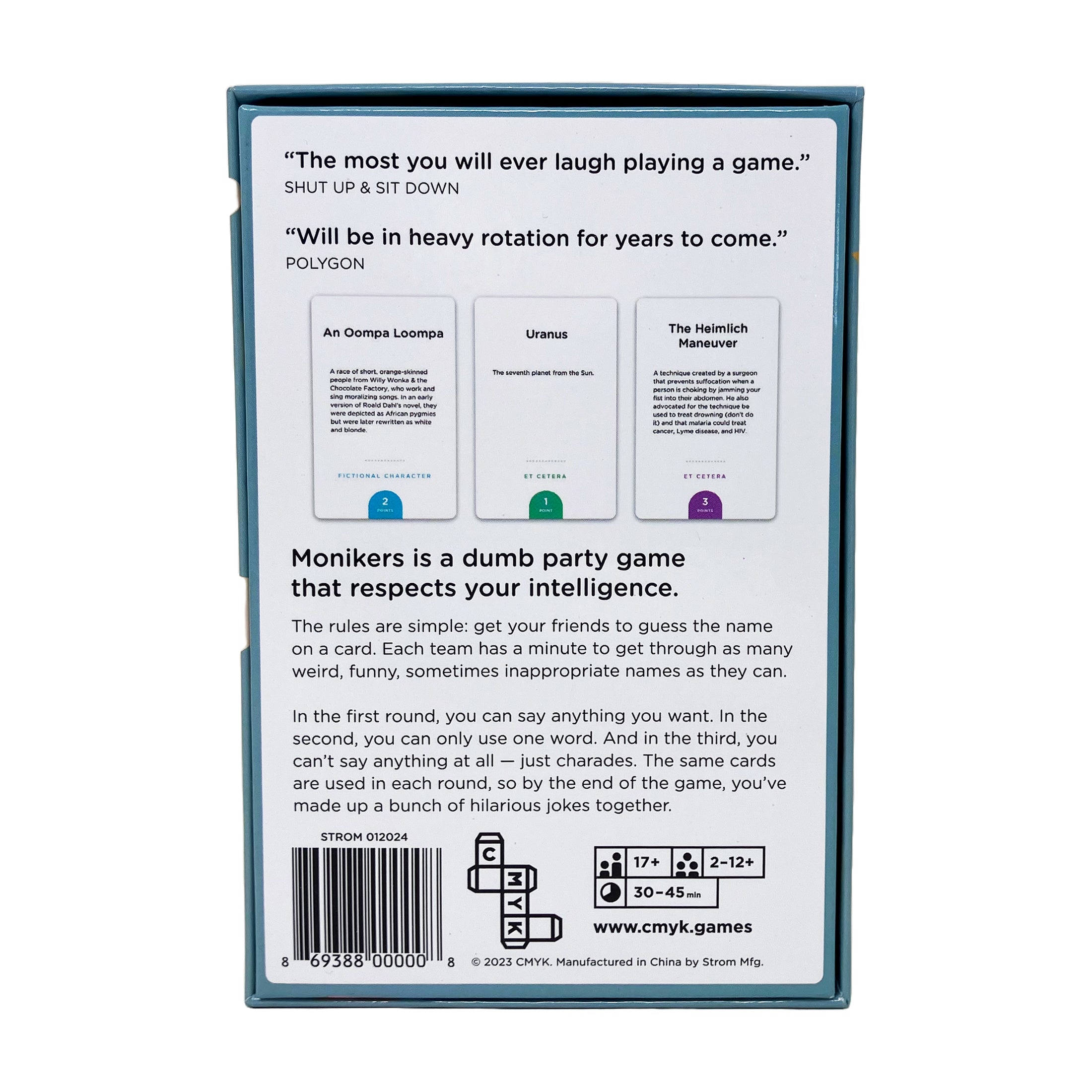 Monikers Hilarious Party Guessing Game - Image 3