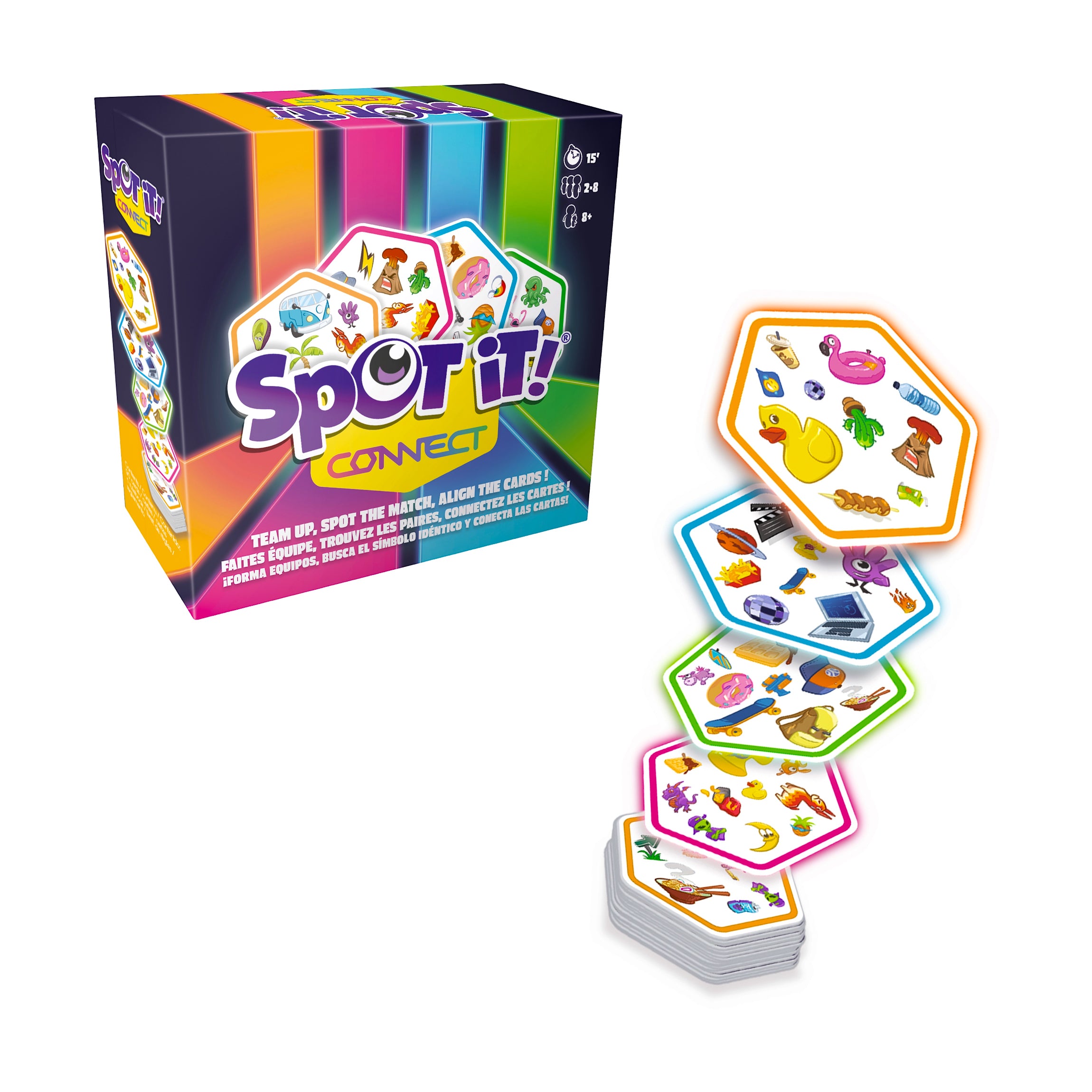 Spot it! Connect Fast-Paced Matching Card Game - Image 5