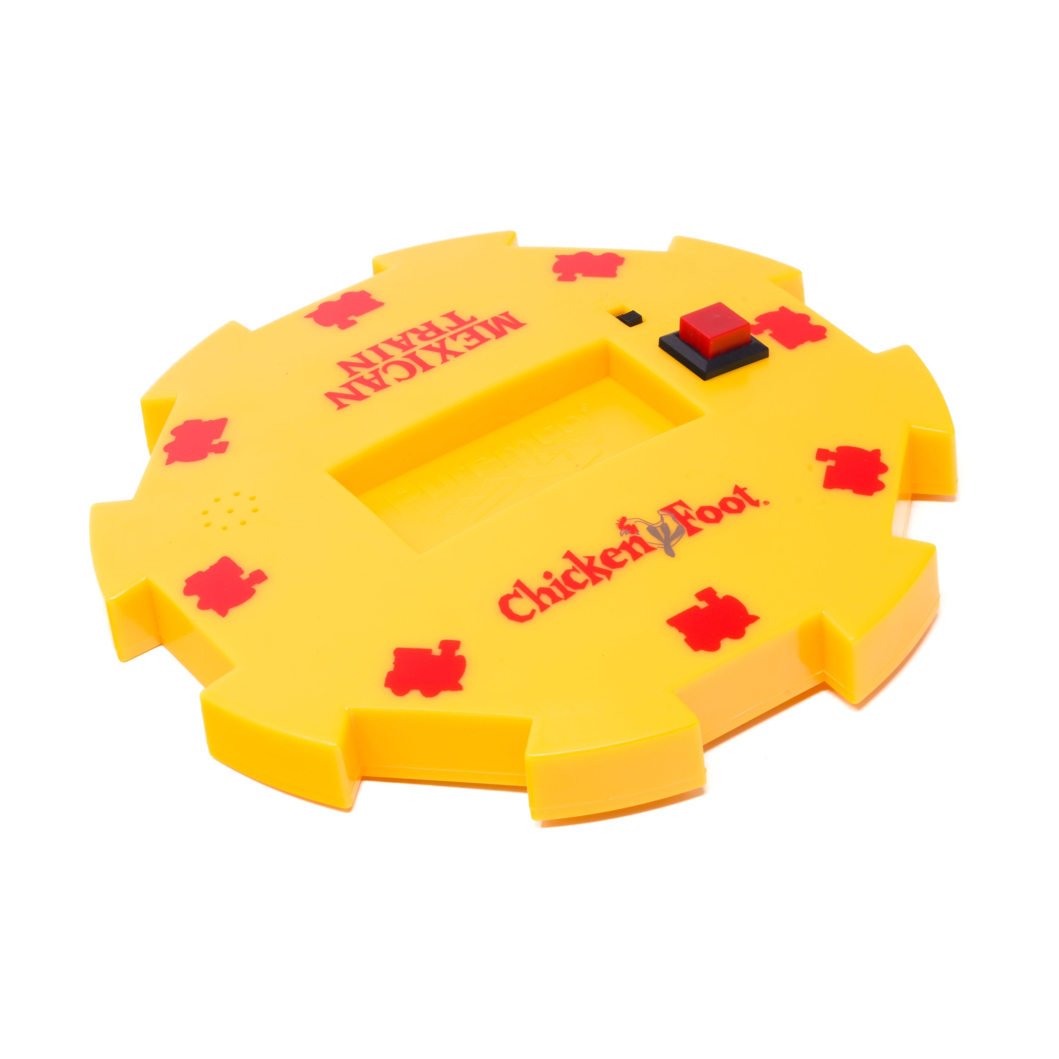 Mexican Train Deluxe Dominoes Set with Bonus Chickenfoot Game - Image 5