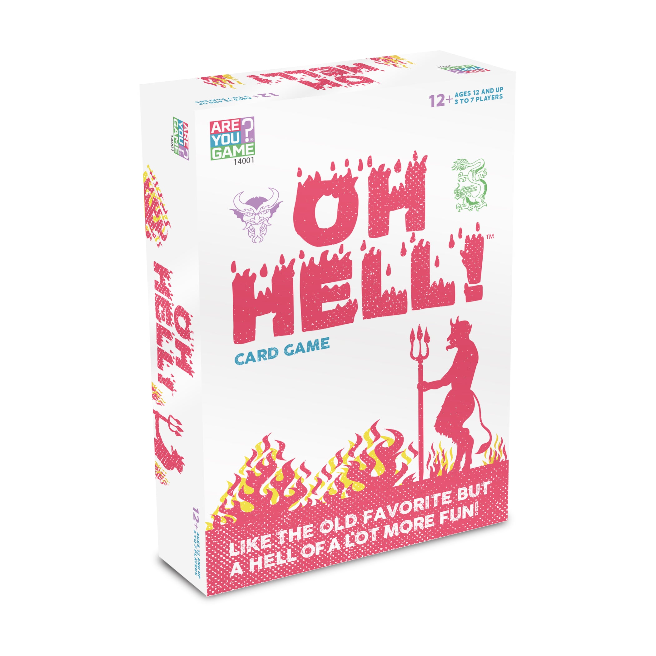Alternative view of Oh Hell Vintage Card Game: Strategy and Luck Deck Game