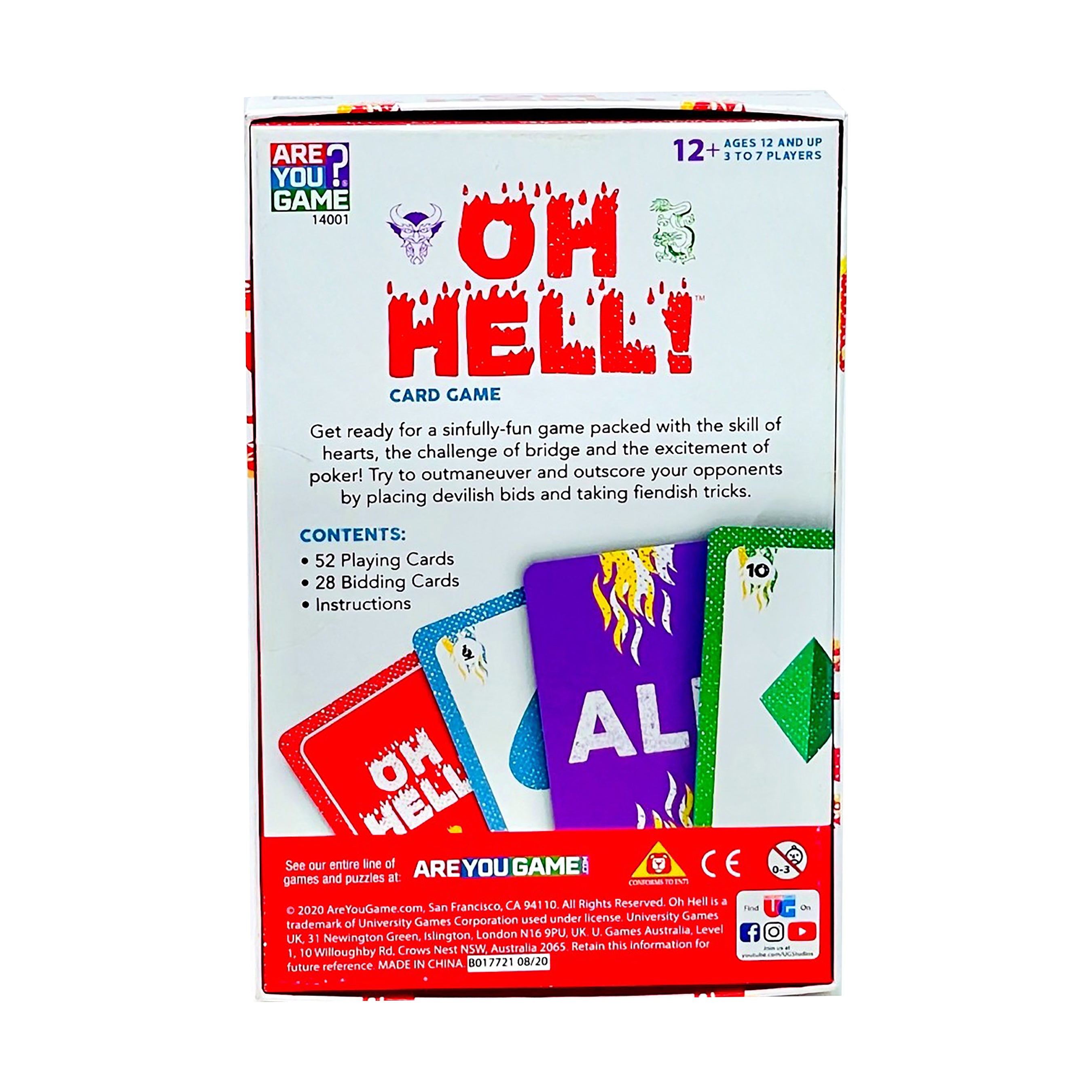 Oh Hell Vintage Card Game: Strategy and Luck Deck Game - Image 4