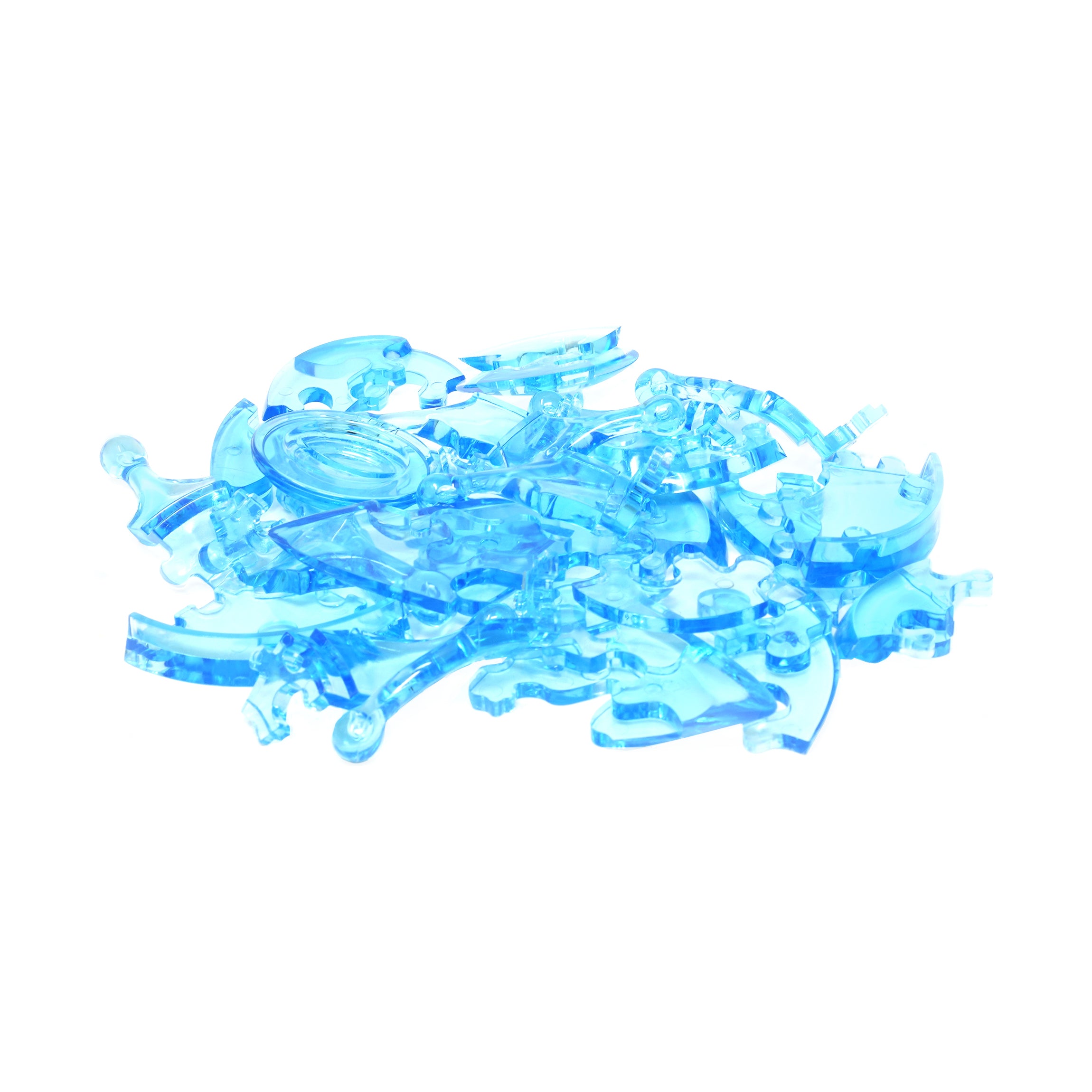 Aqua Gleam 3D Crystal Puzzle - Water Crown: 42 Pcs - Image 5