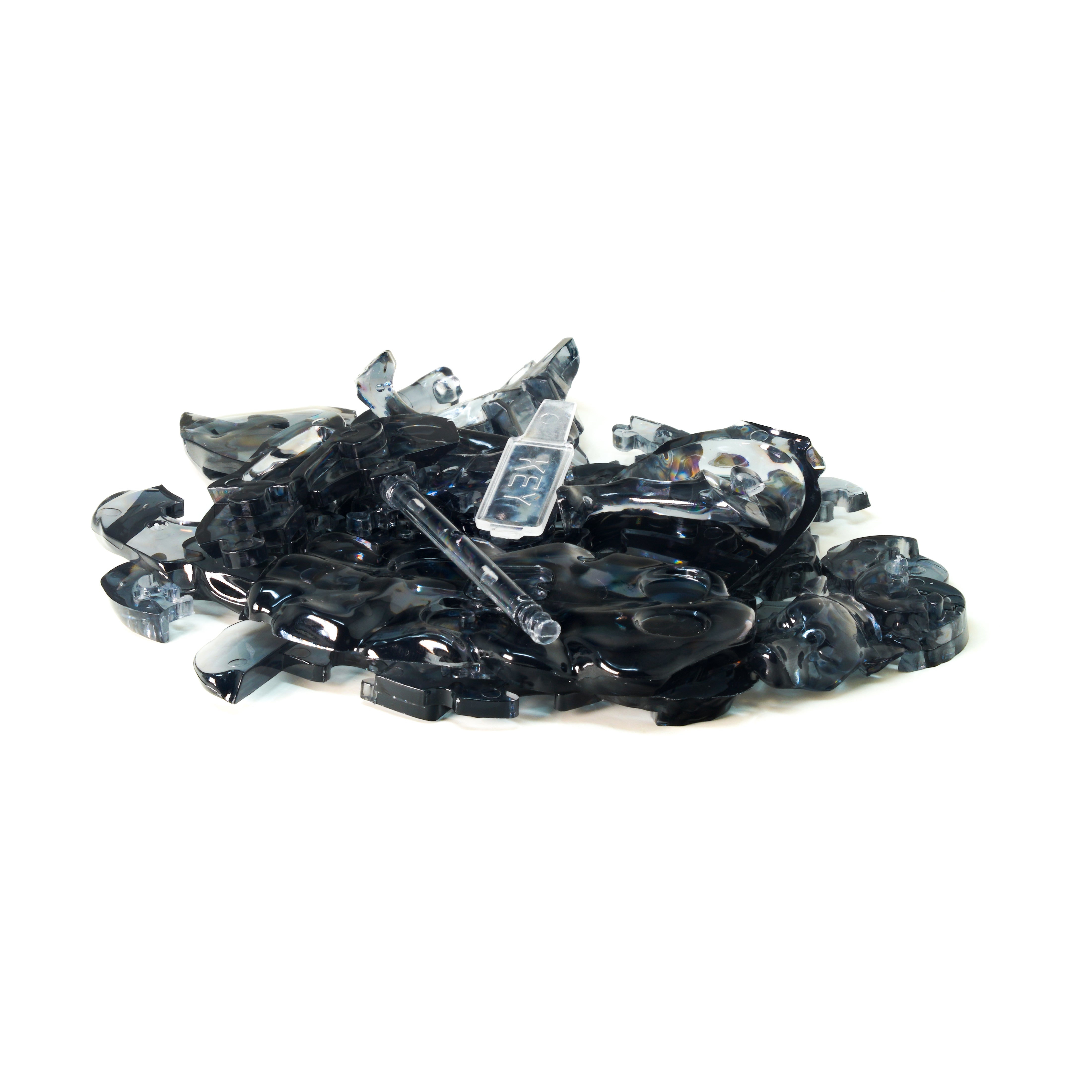 Mystic Black Wolf 3D Crystal Puzzle: 37 Pieces - Image 5