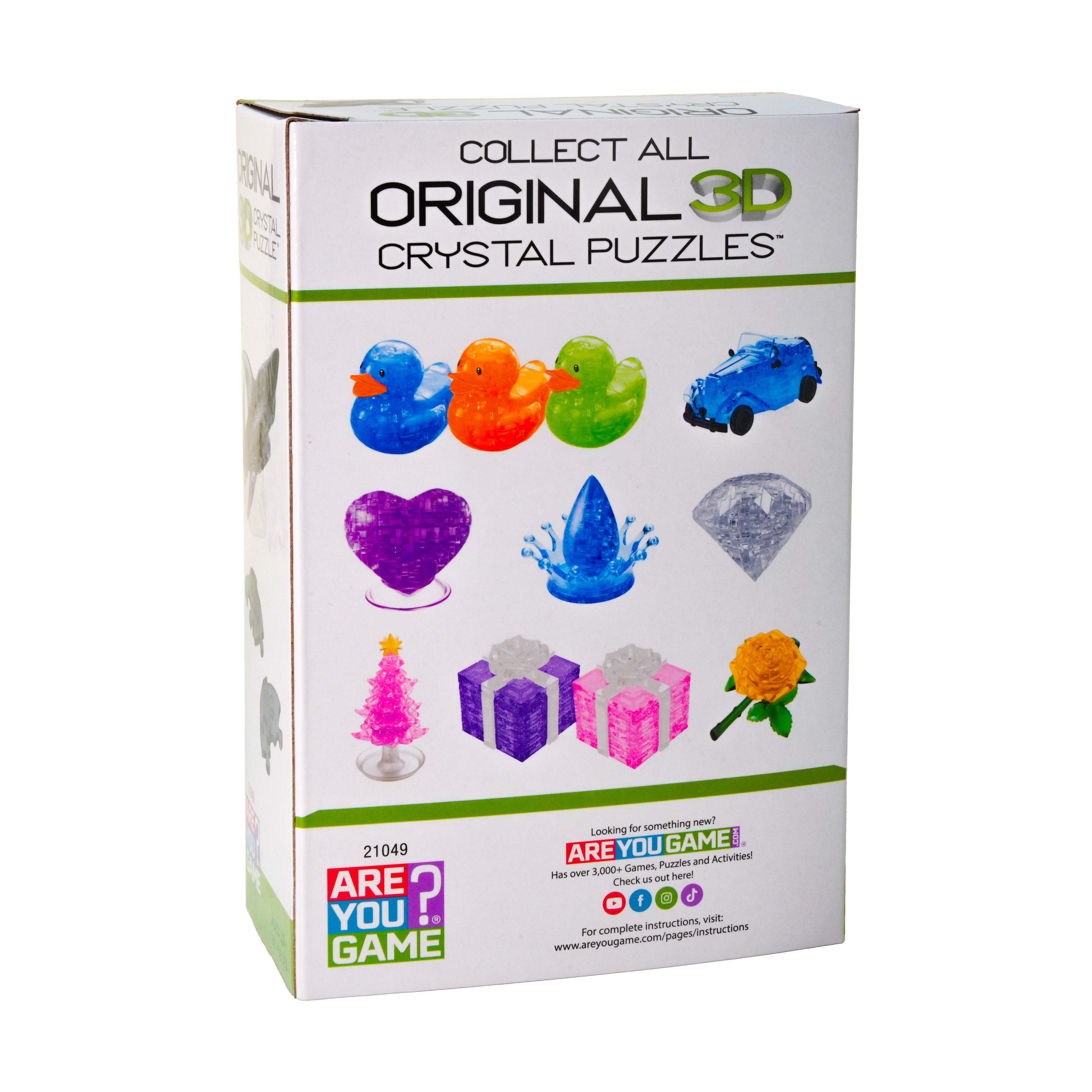 Majestic Black Shark 3D Crystal Puzzle - 38 Piece Set - Image 3
