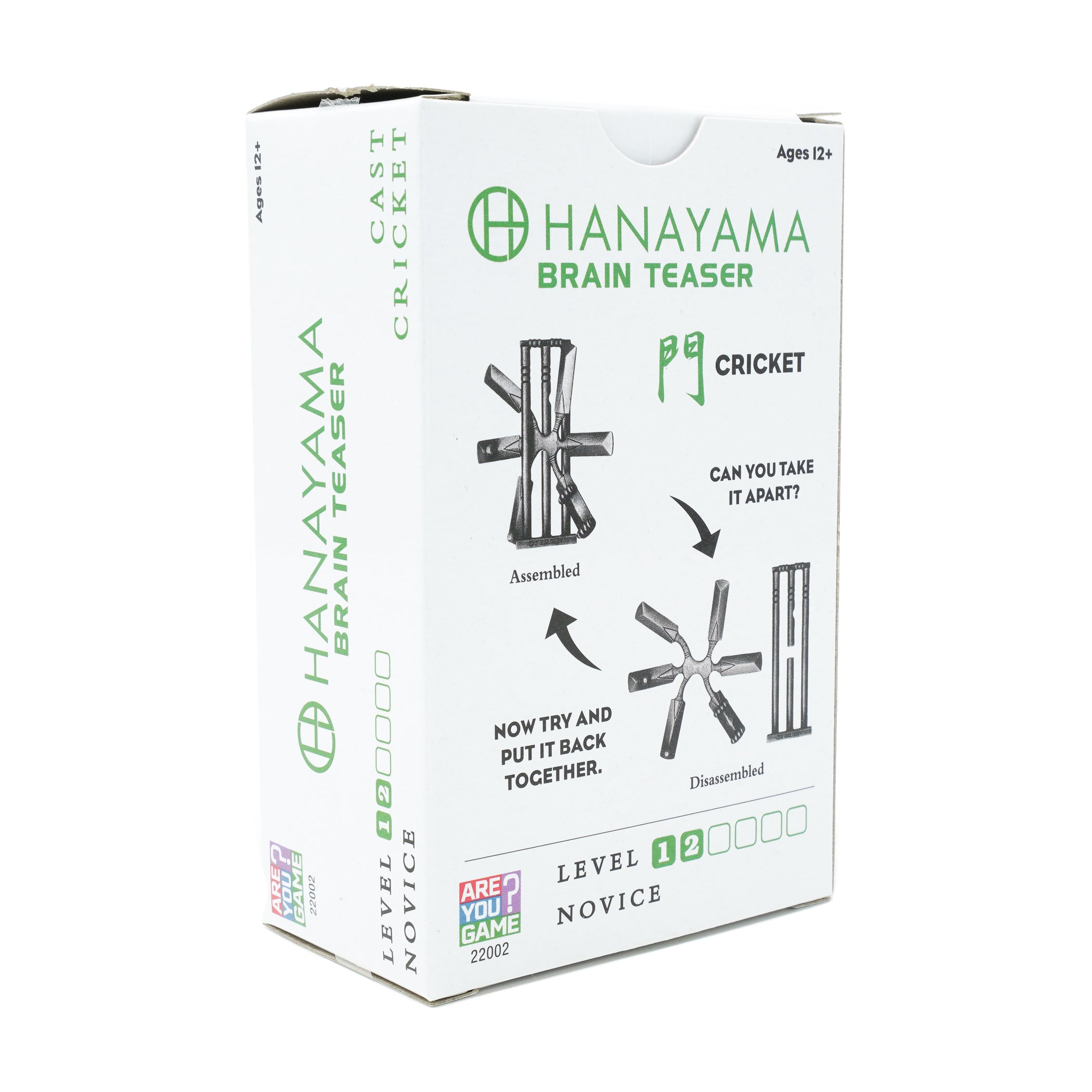 Hanayama Level 2 Cast Puzzle - Cricket Challenge - Image 4