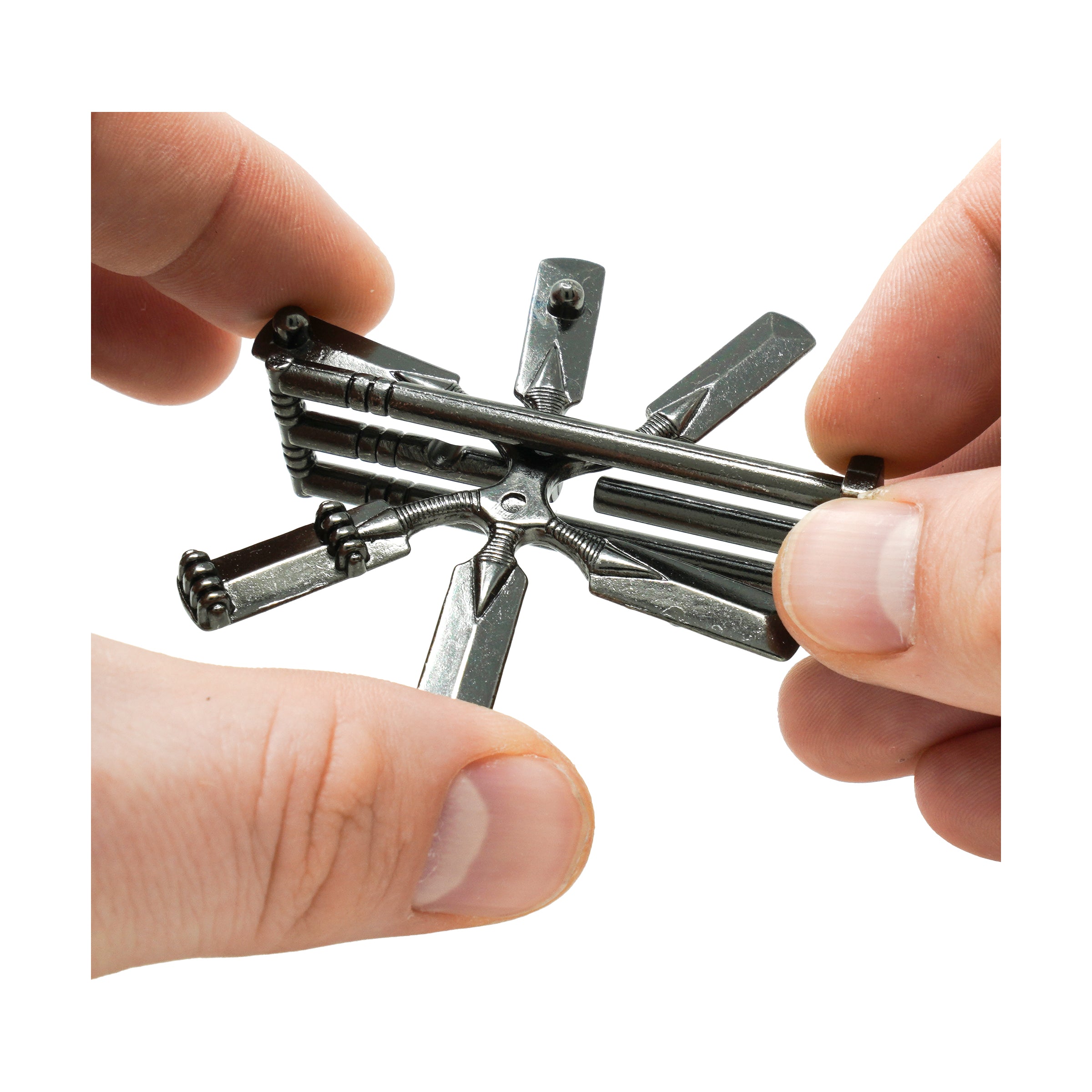 Hanayama Level 2 Cast Puzzle - Cricket Challenge - Image 5