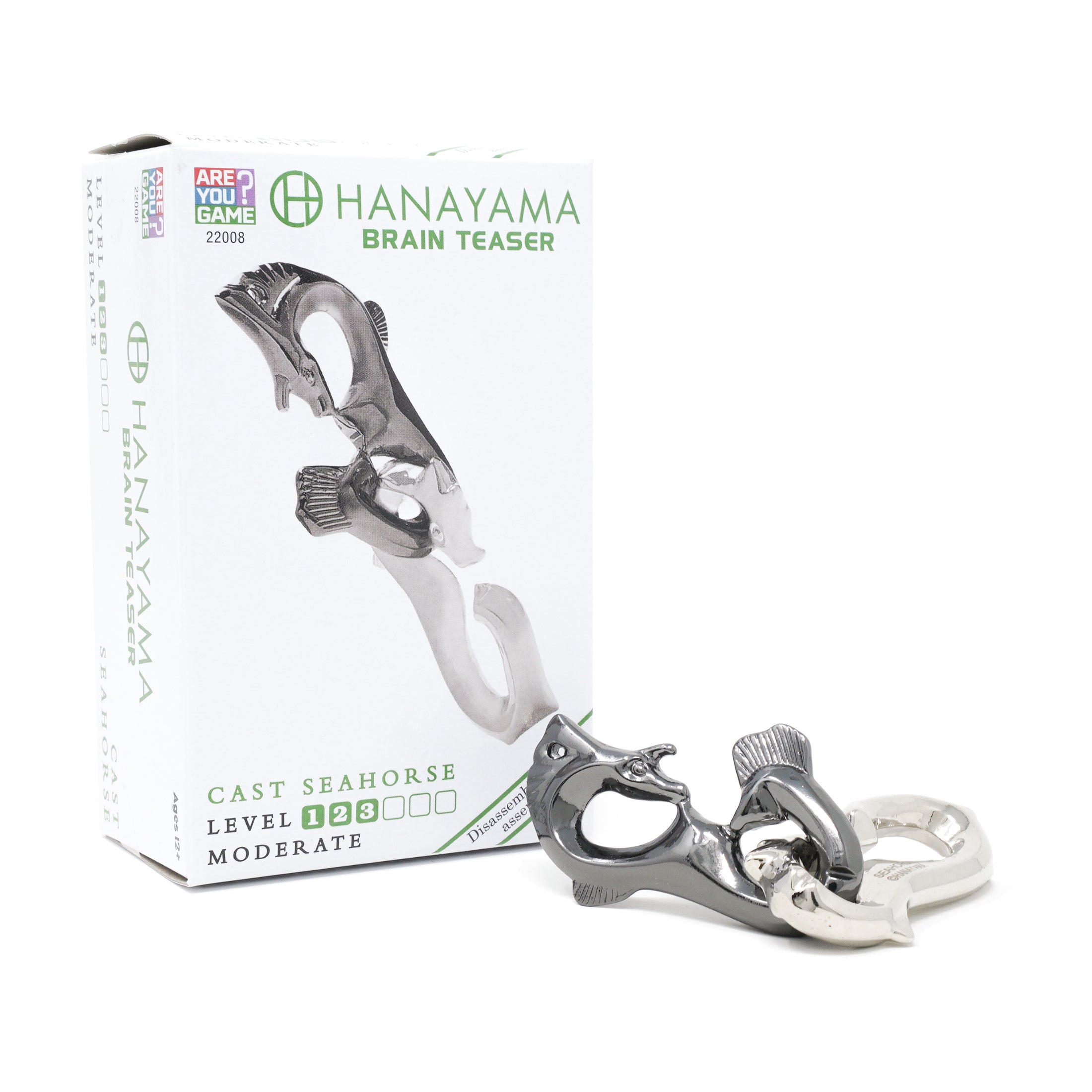 Hanayama Level 3 Cast Puzzle - Seahorse Challenge - Image 3