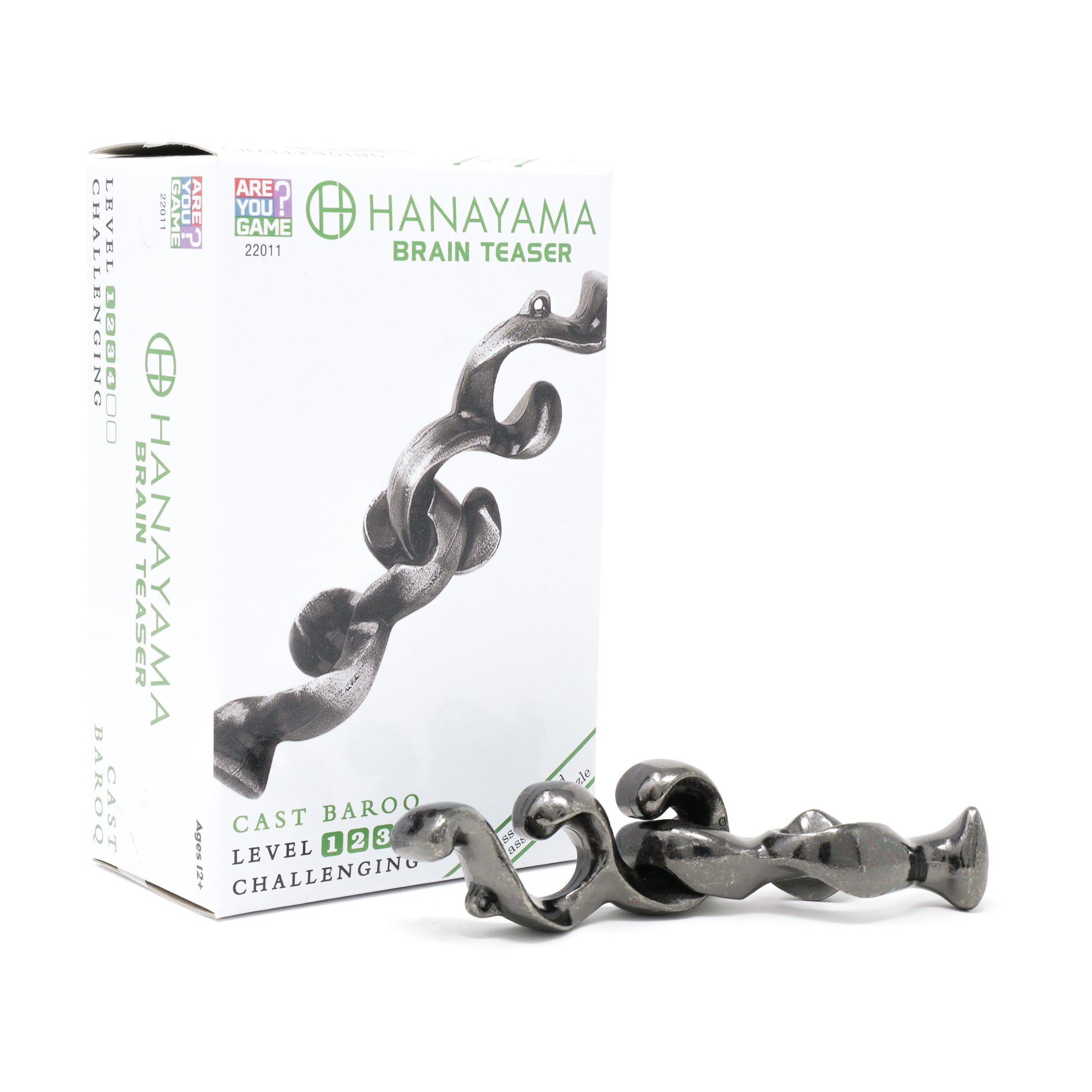 Hanayama Level 4 Cast Puzzle - Baroq: Musical Mind Teaser - Image 3
