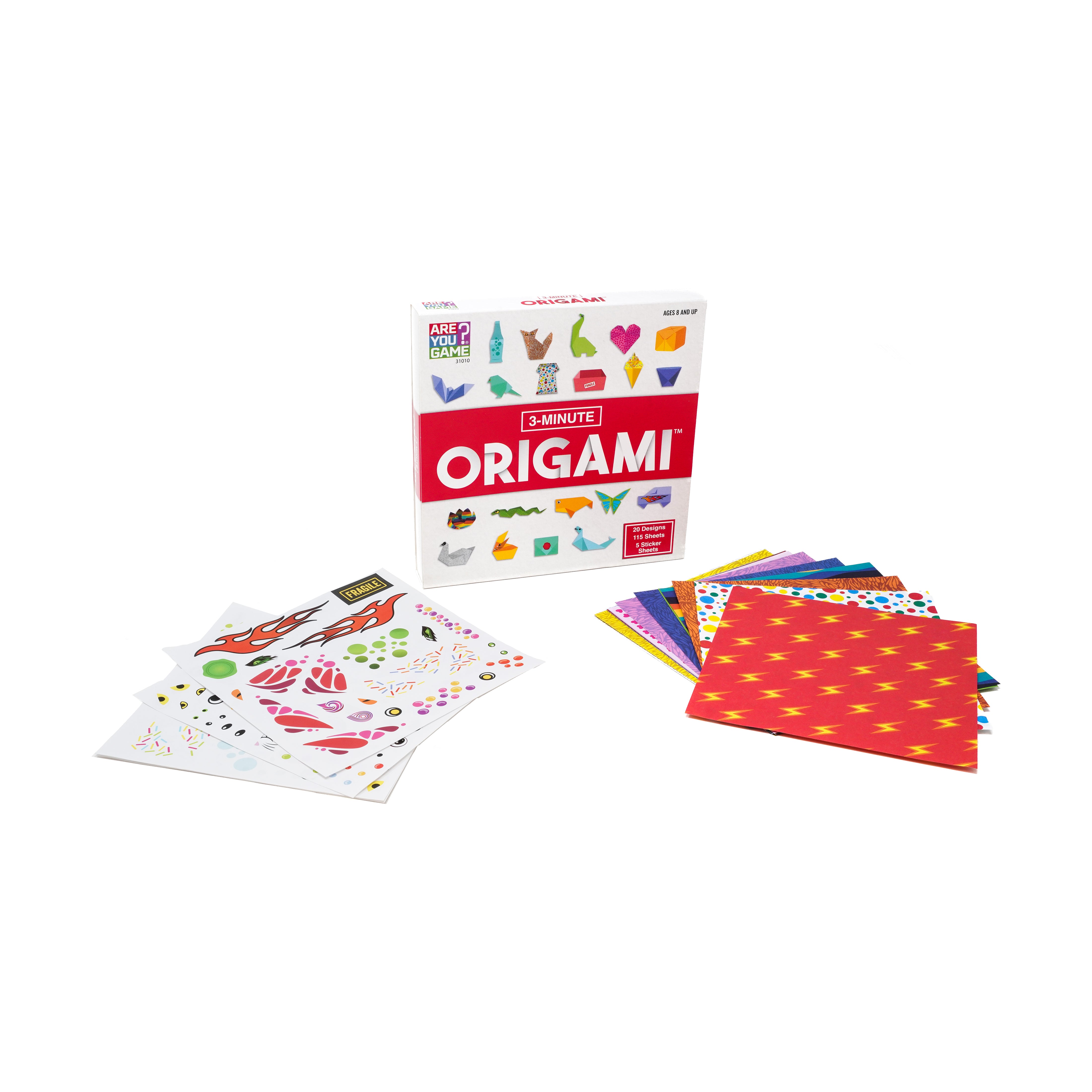 3-Minute Origami: Quick-Fold Paper Magic Kit - Image 3