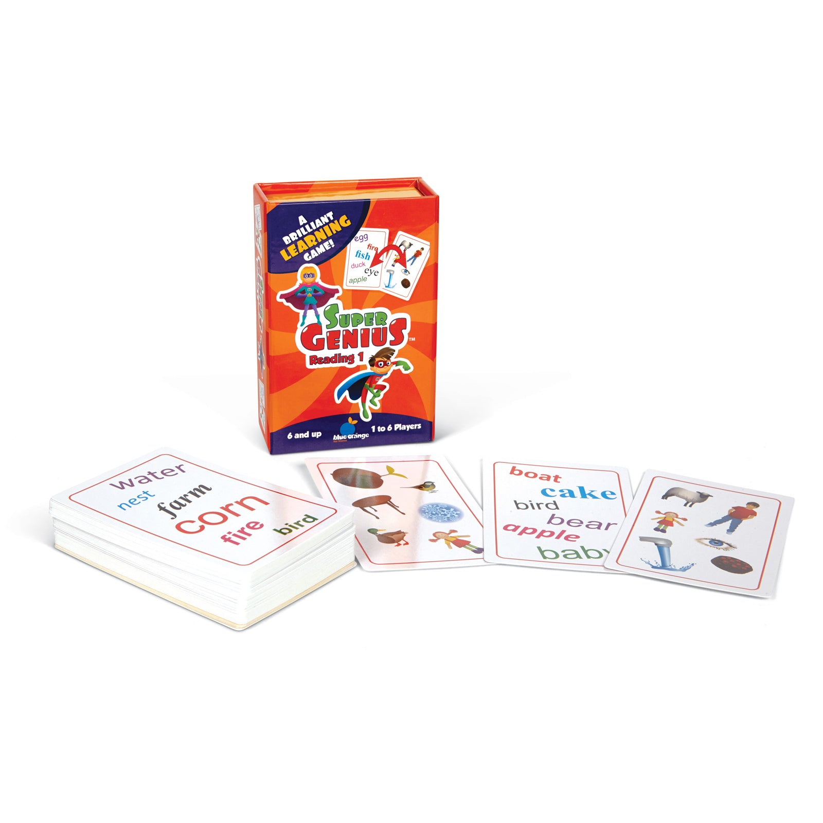 Alternative view of Super Genius - Reading 1 - Sight Words Matching Game