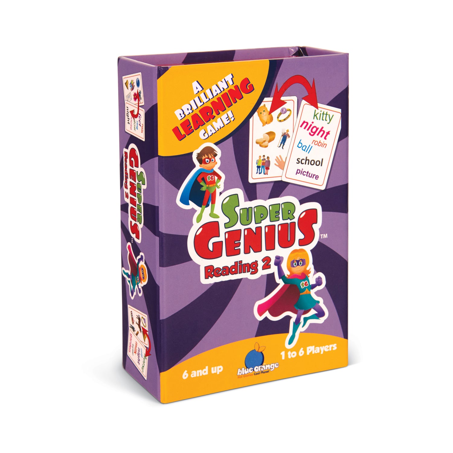 Super Genius Reading 2 - Educational Matching Game
