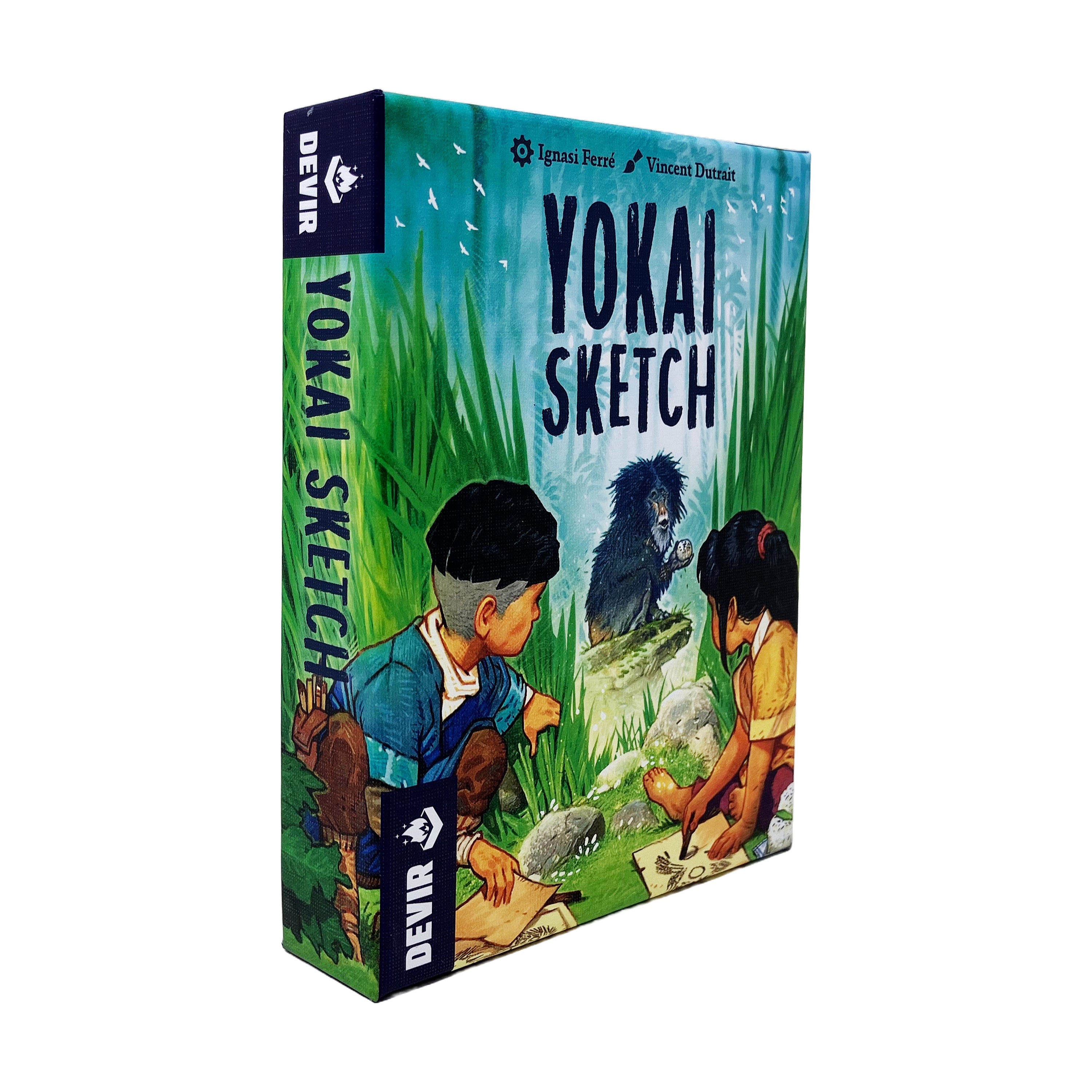 Yokai Sketch Duel Card Game By Ignasi Ferr??