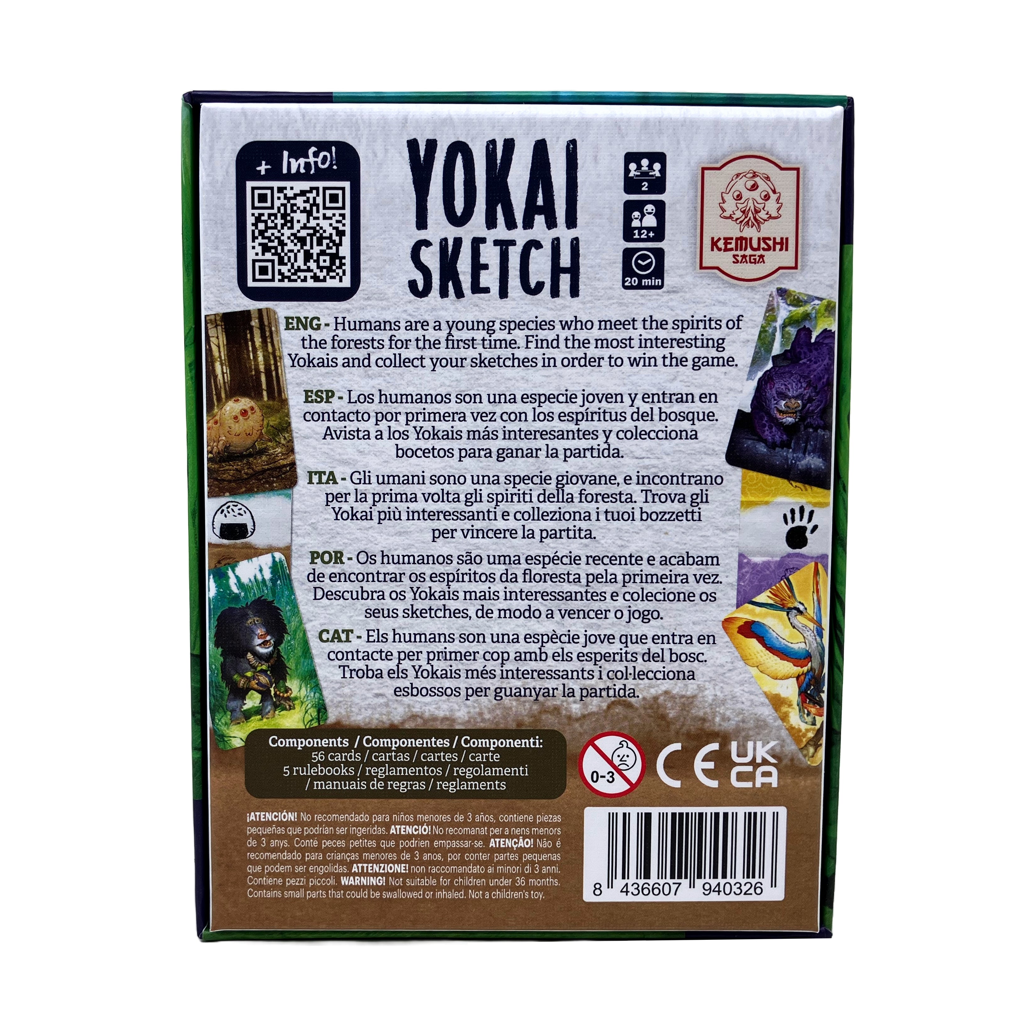 Yokai Sketch Duel Card Game By Ignasi Ferr?? - Image 3