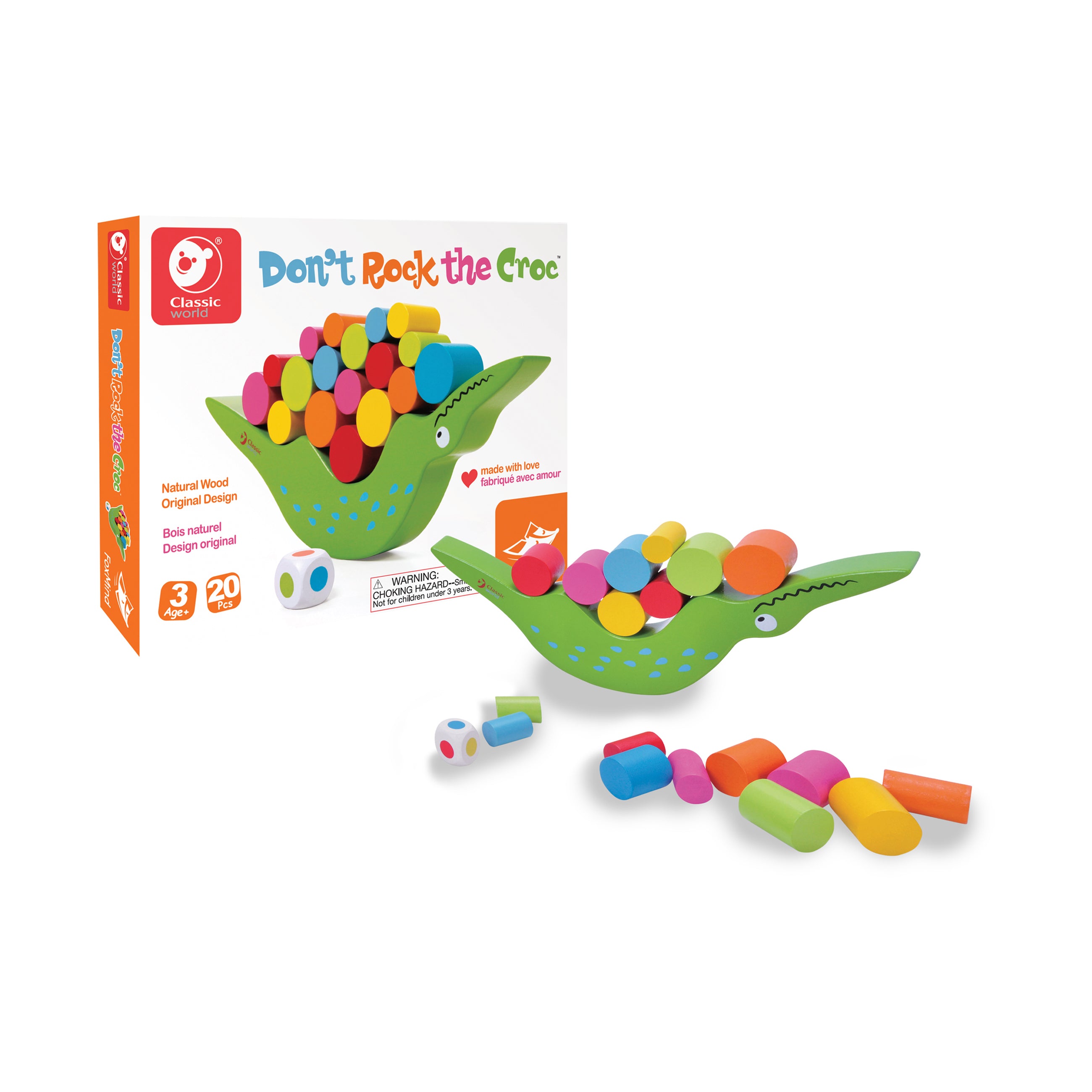 Don't Rock the Croc Balance & Strategy Game - Image 3