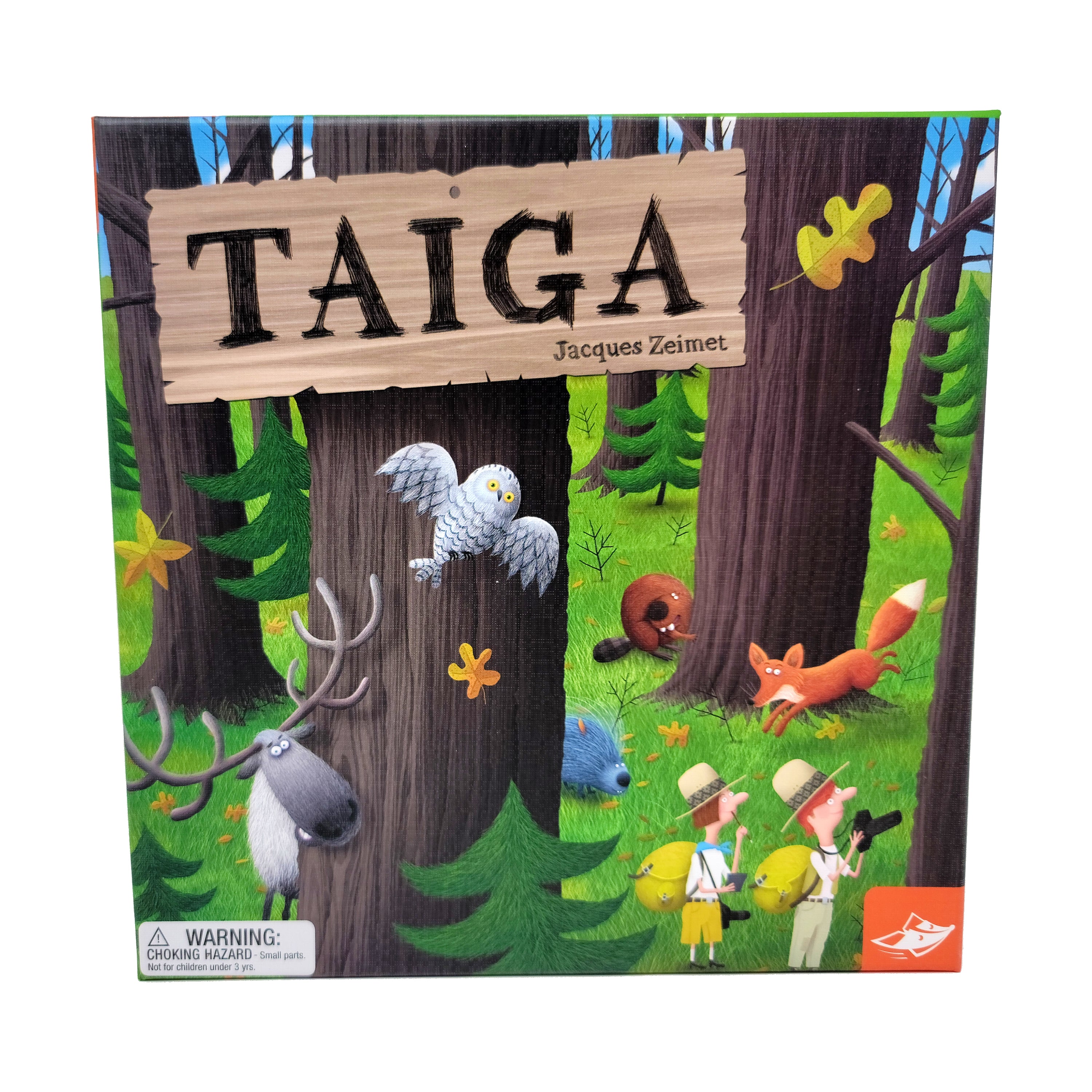 Alternative view of Taiga Wilderness Memory Game - Discover Hidden Animals