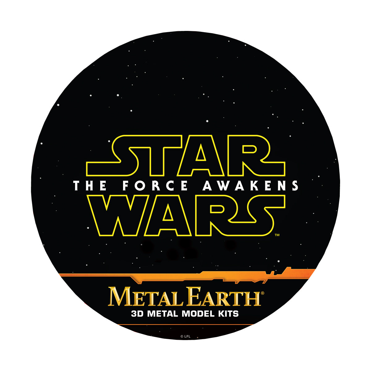 Metal Earth 3D Star Wars First Order Snowspeeder Model Kit - Image 3