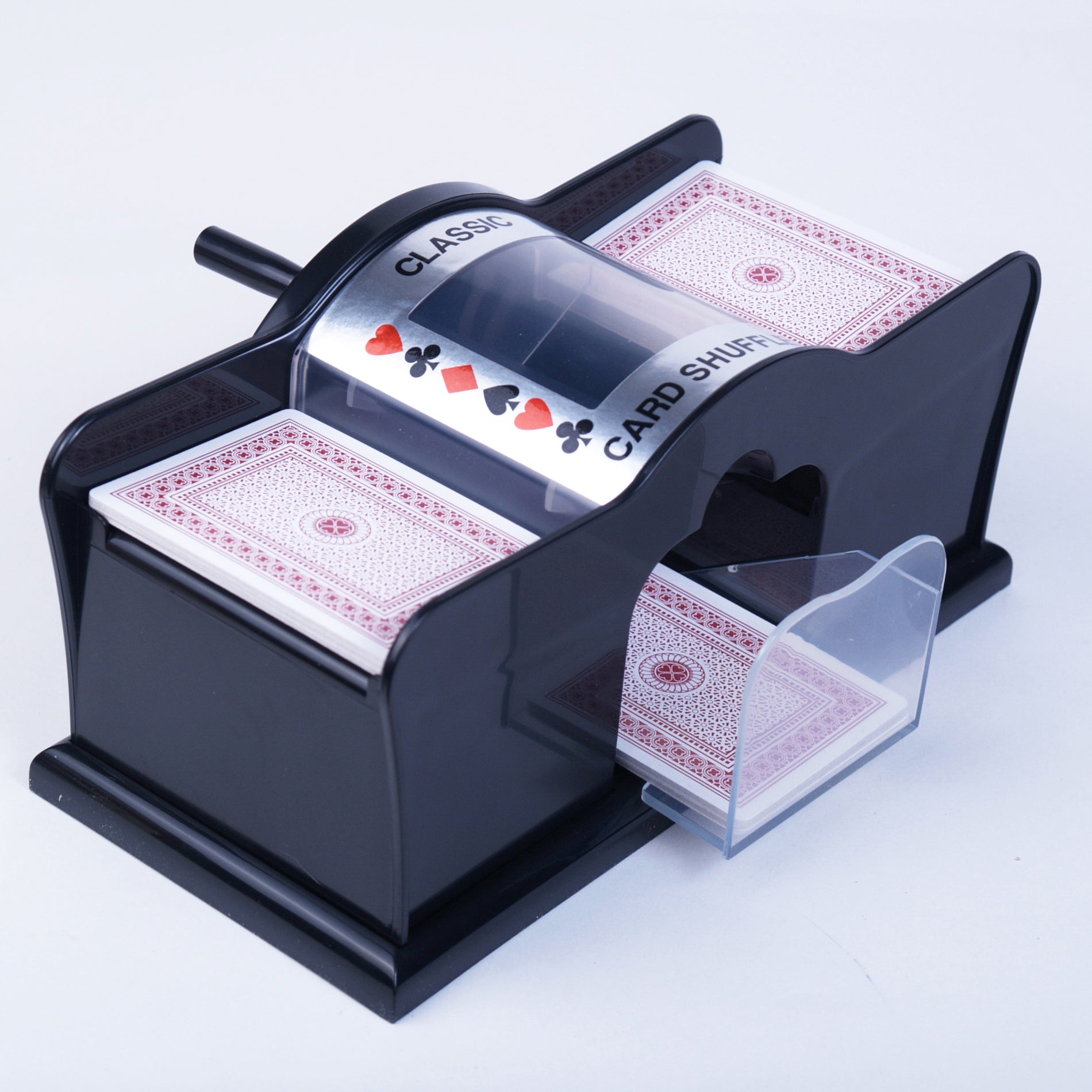 Alternative view of Easy Shuffle Manual 2-Deck Card Mixer