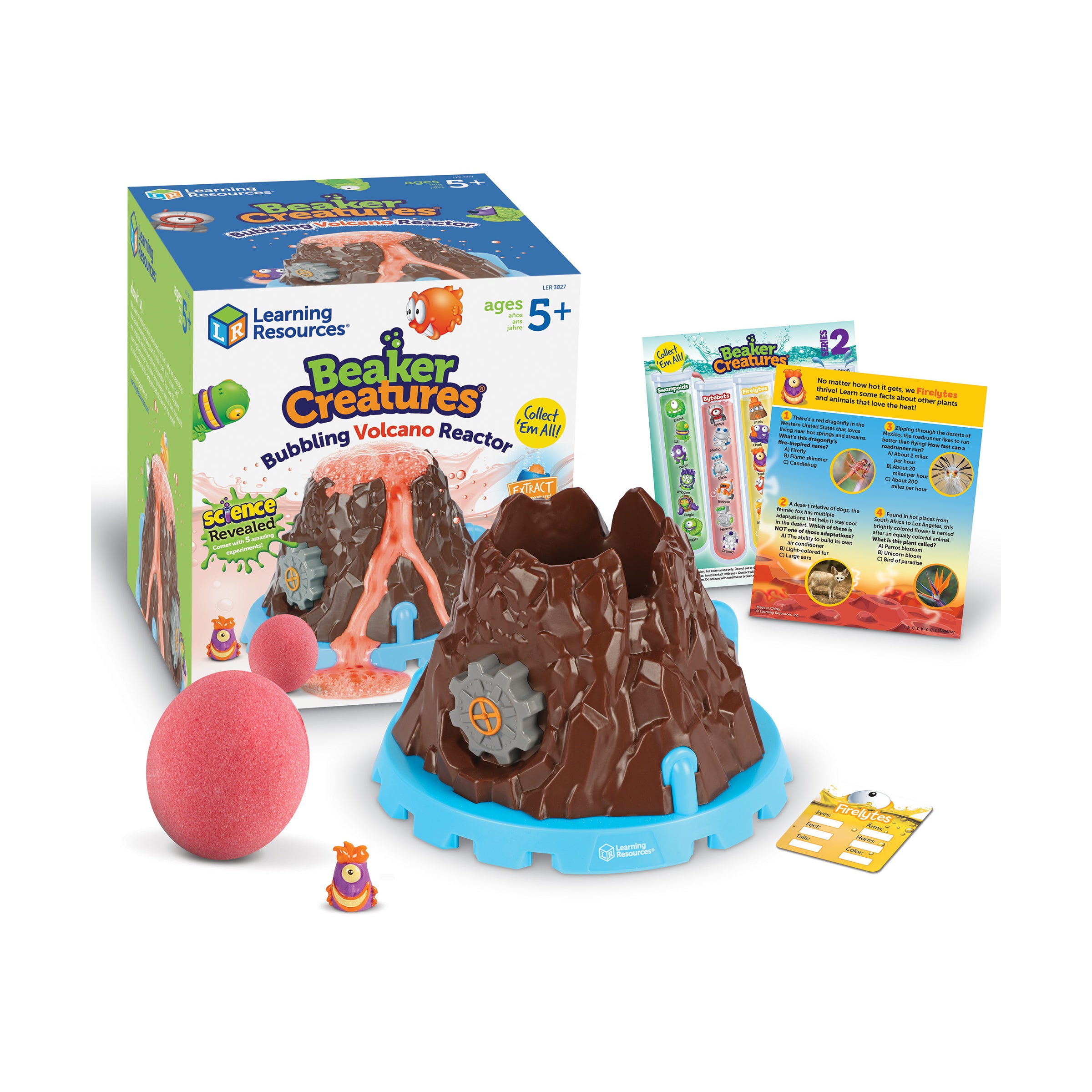 Alternative view of Beaker Creatures Bubbling Volcano Reactor Science Kit