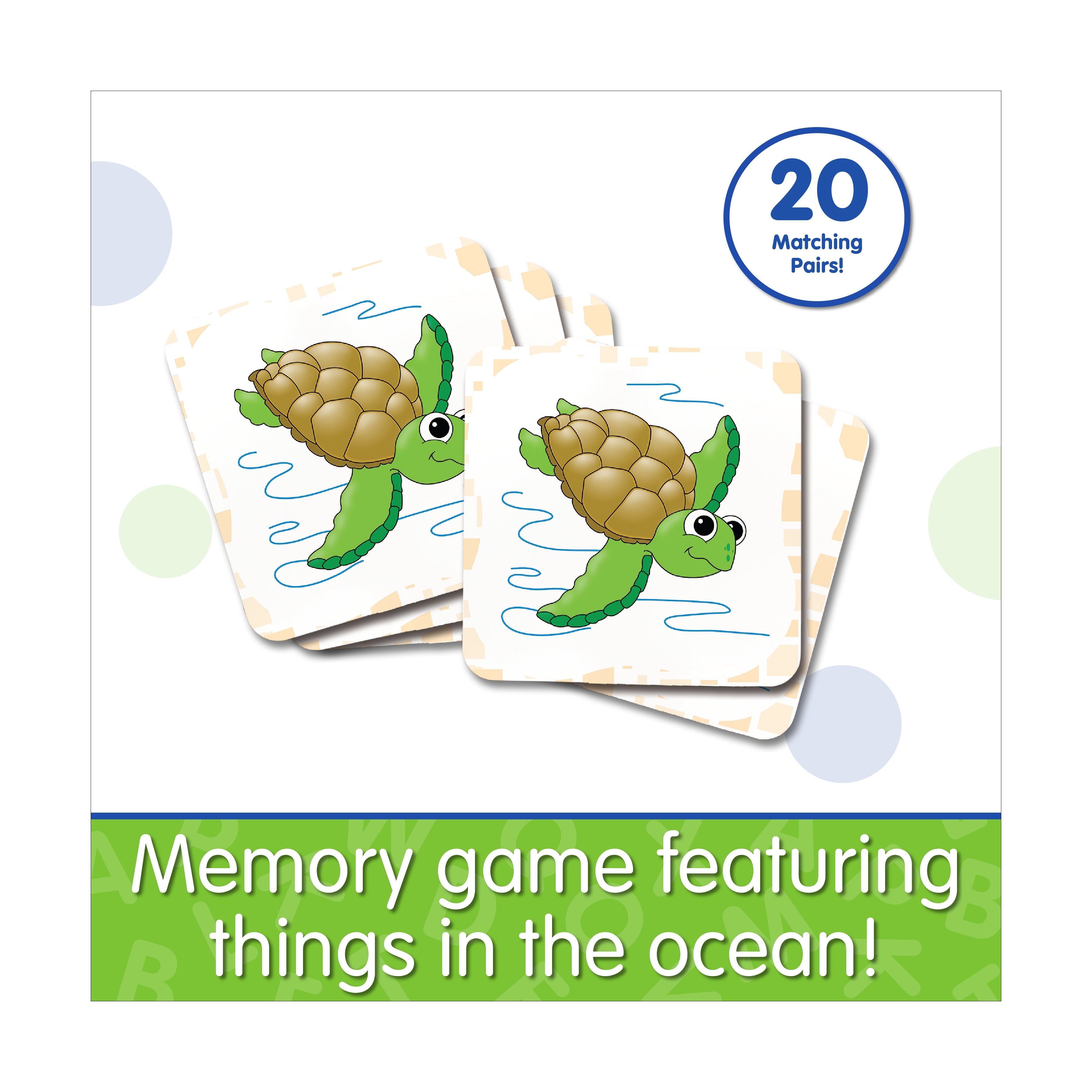 My First Match It! Ocean Memory - Toddler Matching Game - Image 4