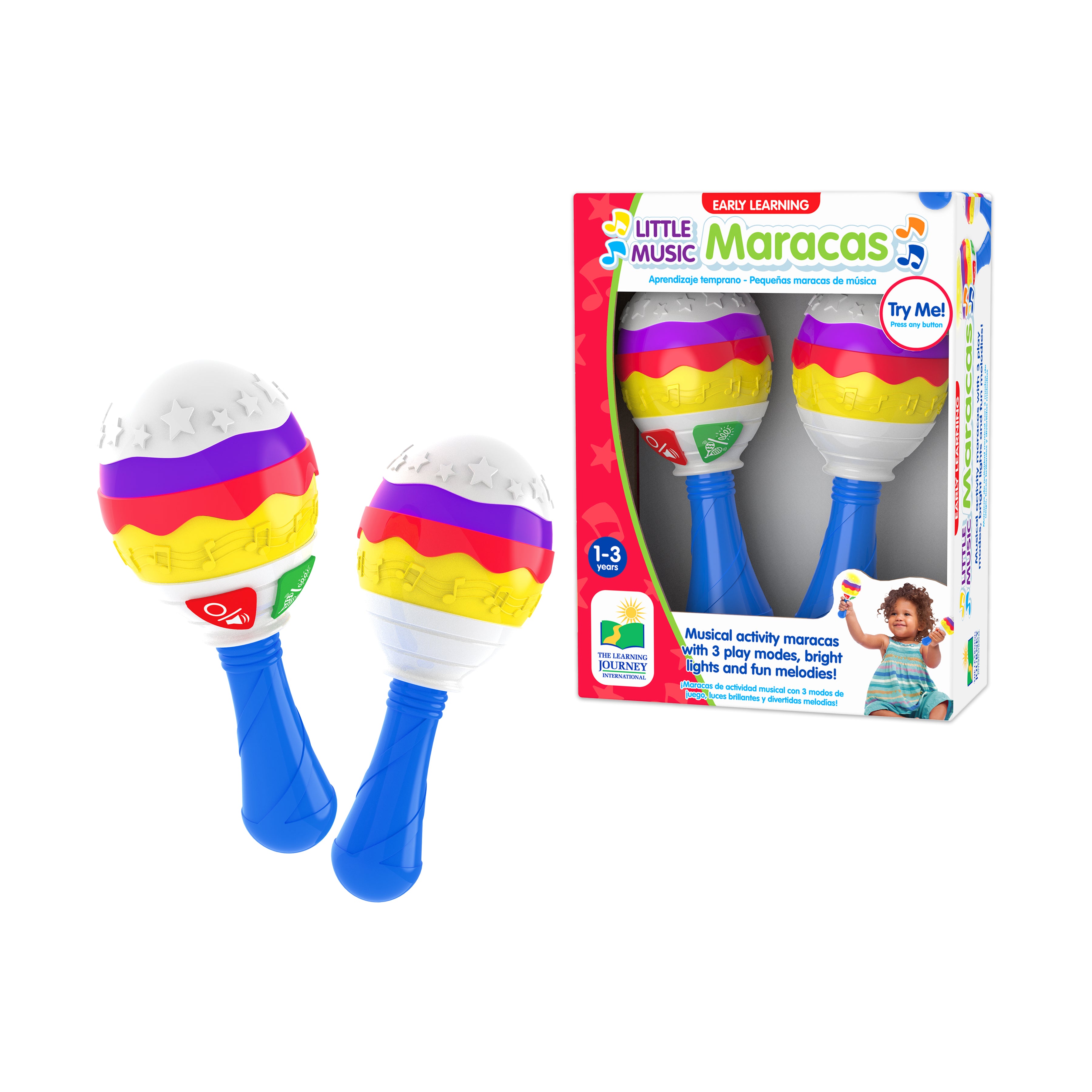 Toys R Us Little Music Maracas for Toddlers - Image 3