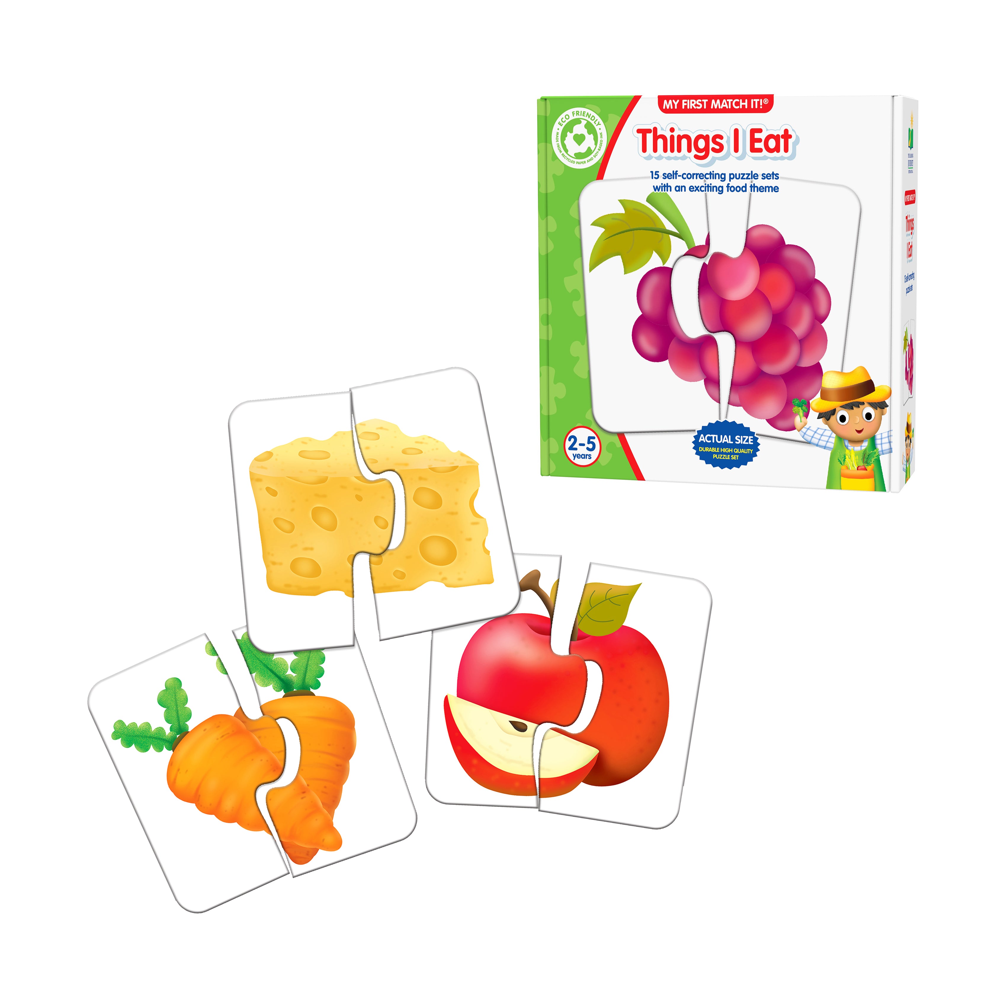 My First Match It! - Things I Eat - Educational Food Puzzle for Toddly - Image 3