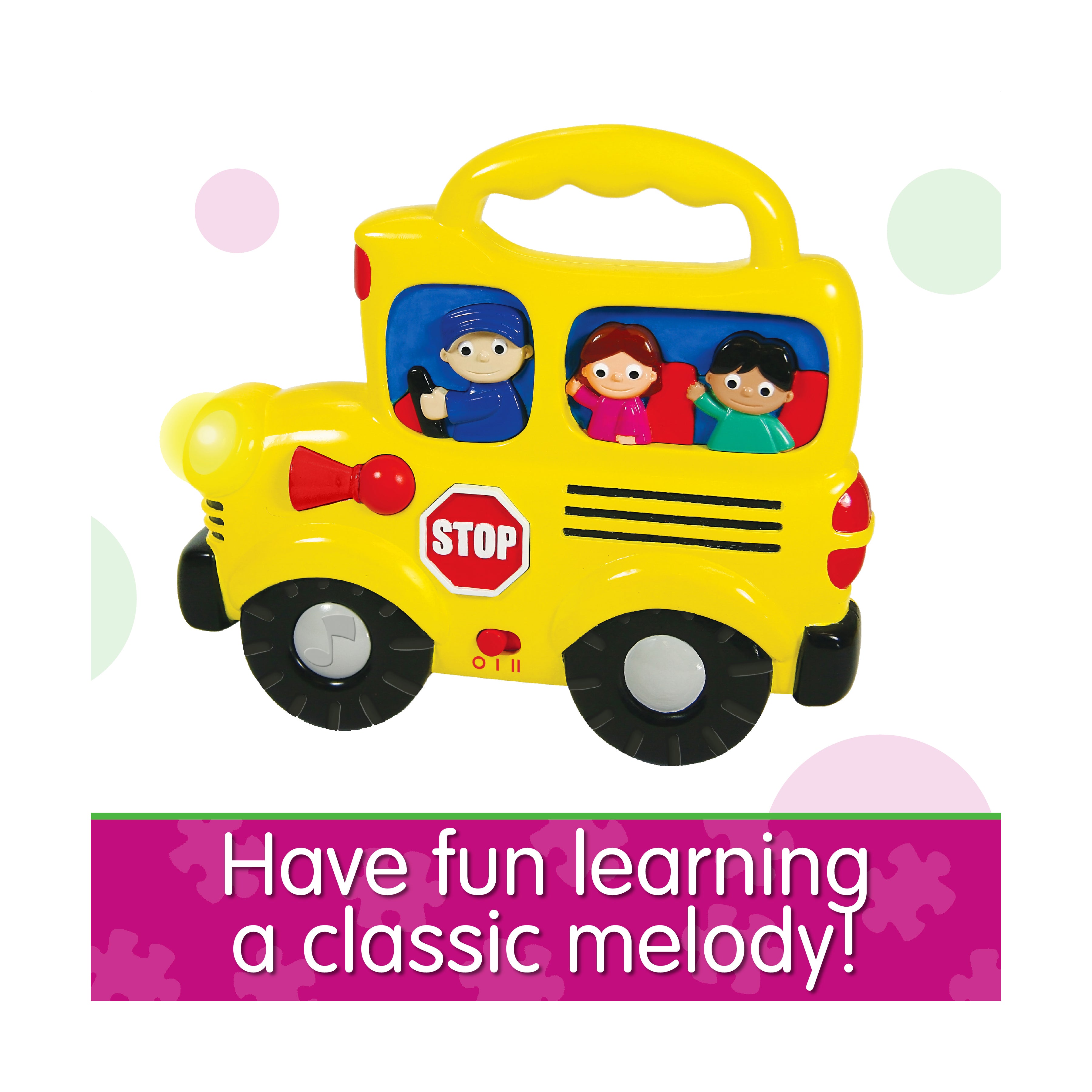 Early Learning Wheels on the Bus Interactive Toy - Image 5