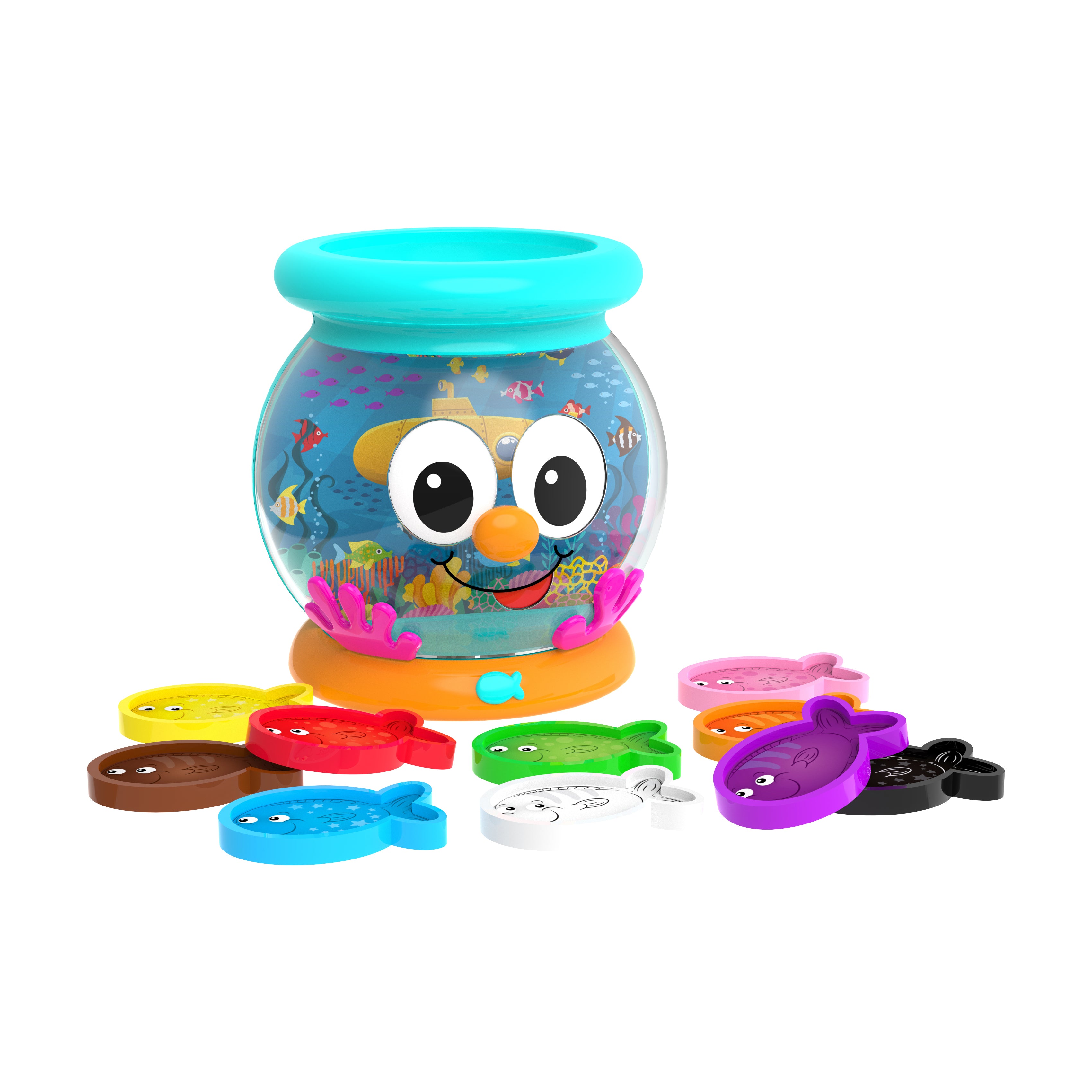 Learn with Me Color Fun Fish Bowl - Interactive Color Matching Game - Image 2