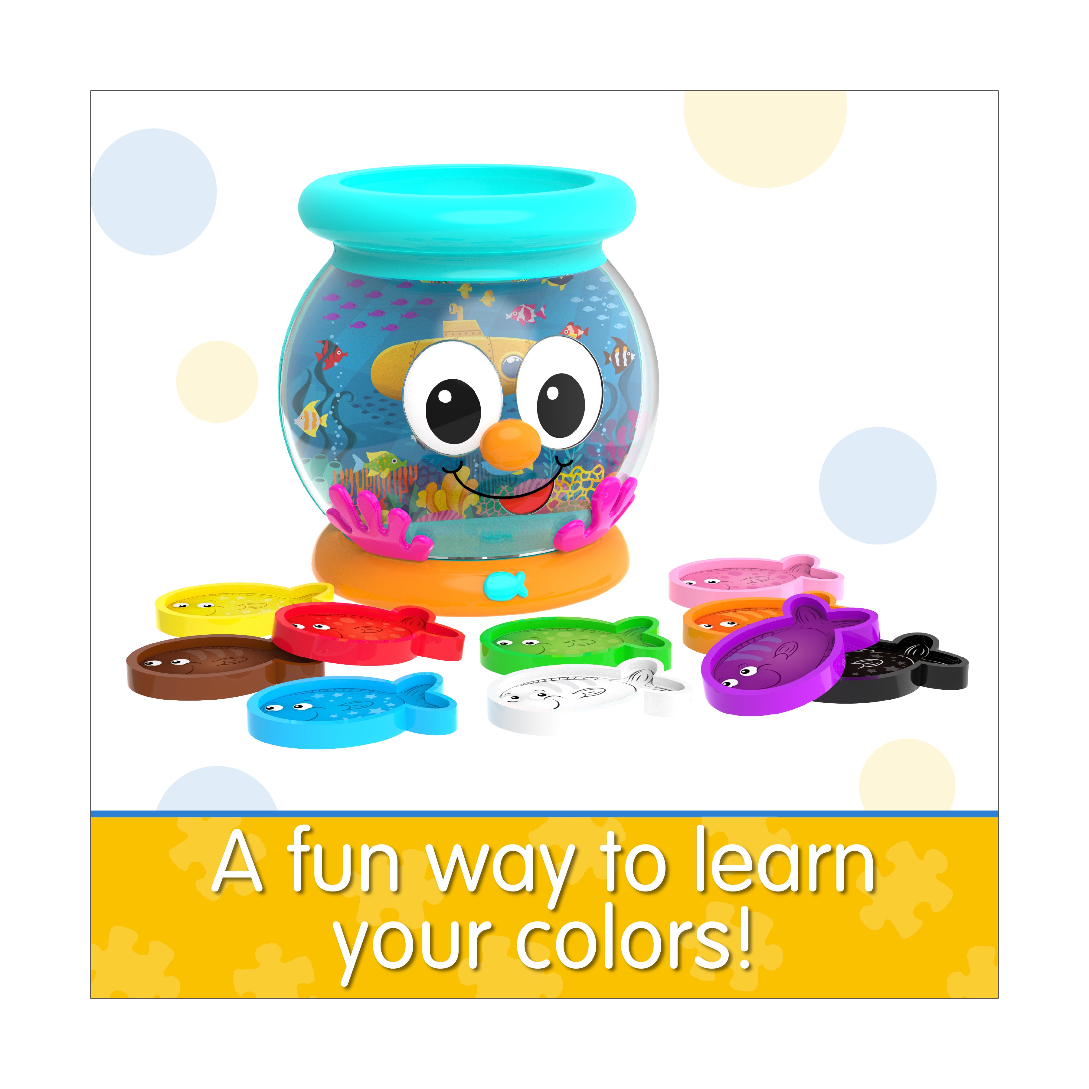 Learn with Me Color Fun Fish Bowl - Interactive Color Matching Game - Image 5