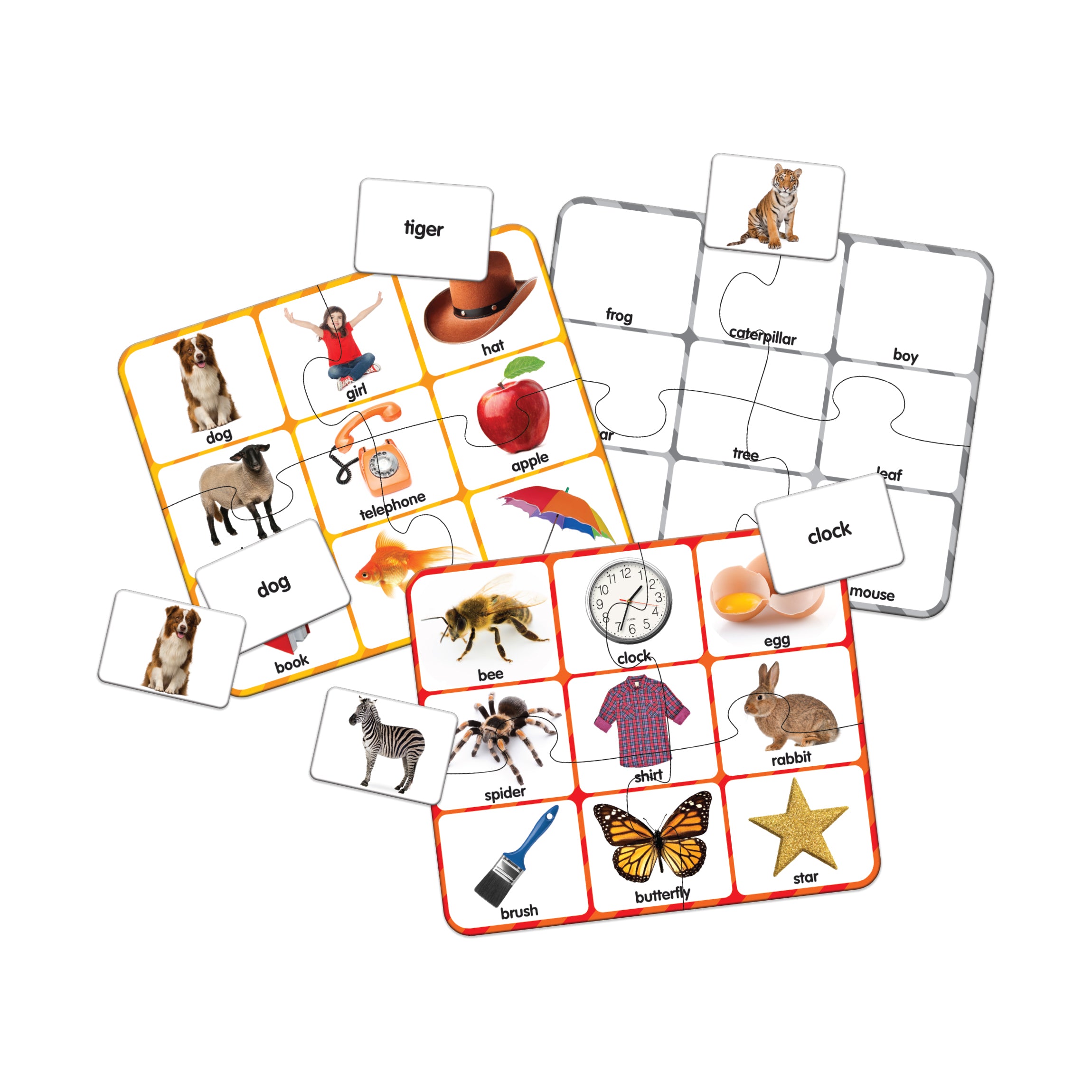 Match It! - Picture Word Bingo - Eco-Friendly Educational Game - Image 2