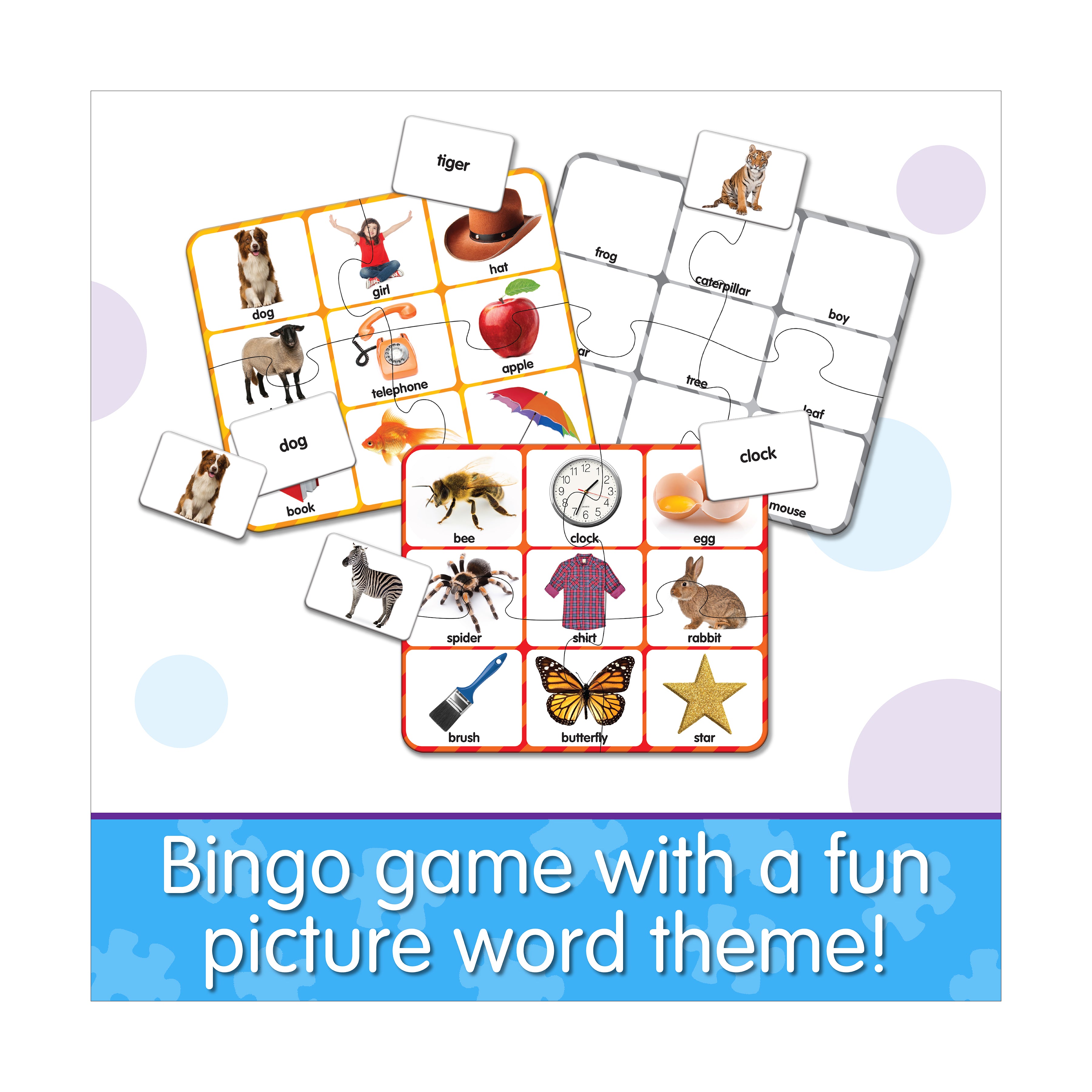 Match It! - Picture Word Bingo - Eco-Friendly Educational Game - Image 4