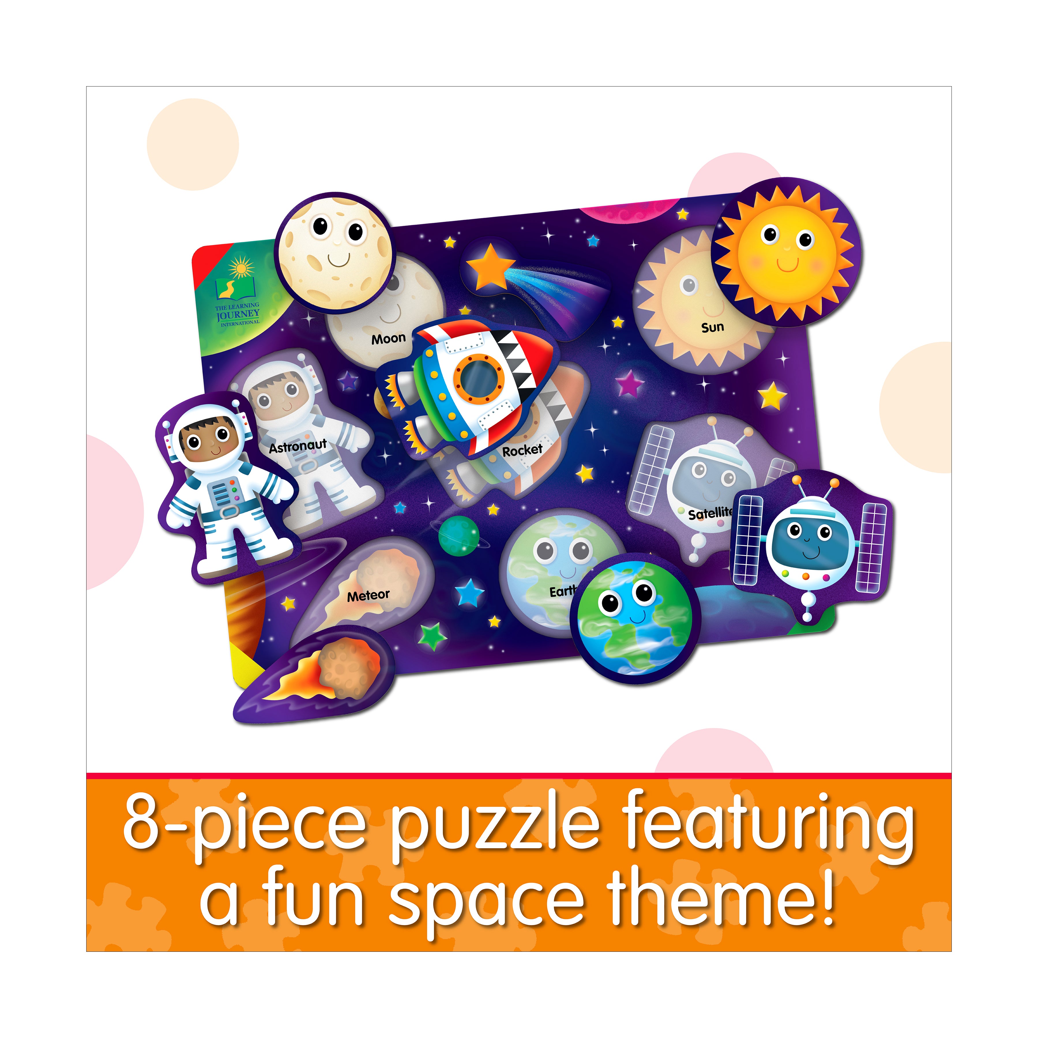 My First Lift & Learn Space Exploration Puzzle - 8 pc - Image 4
