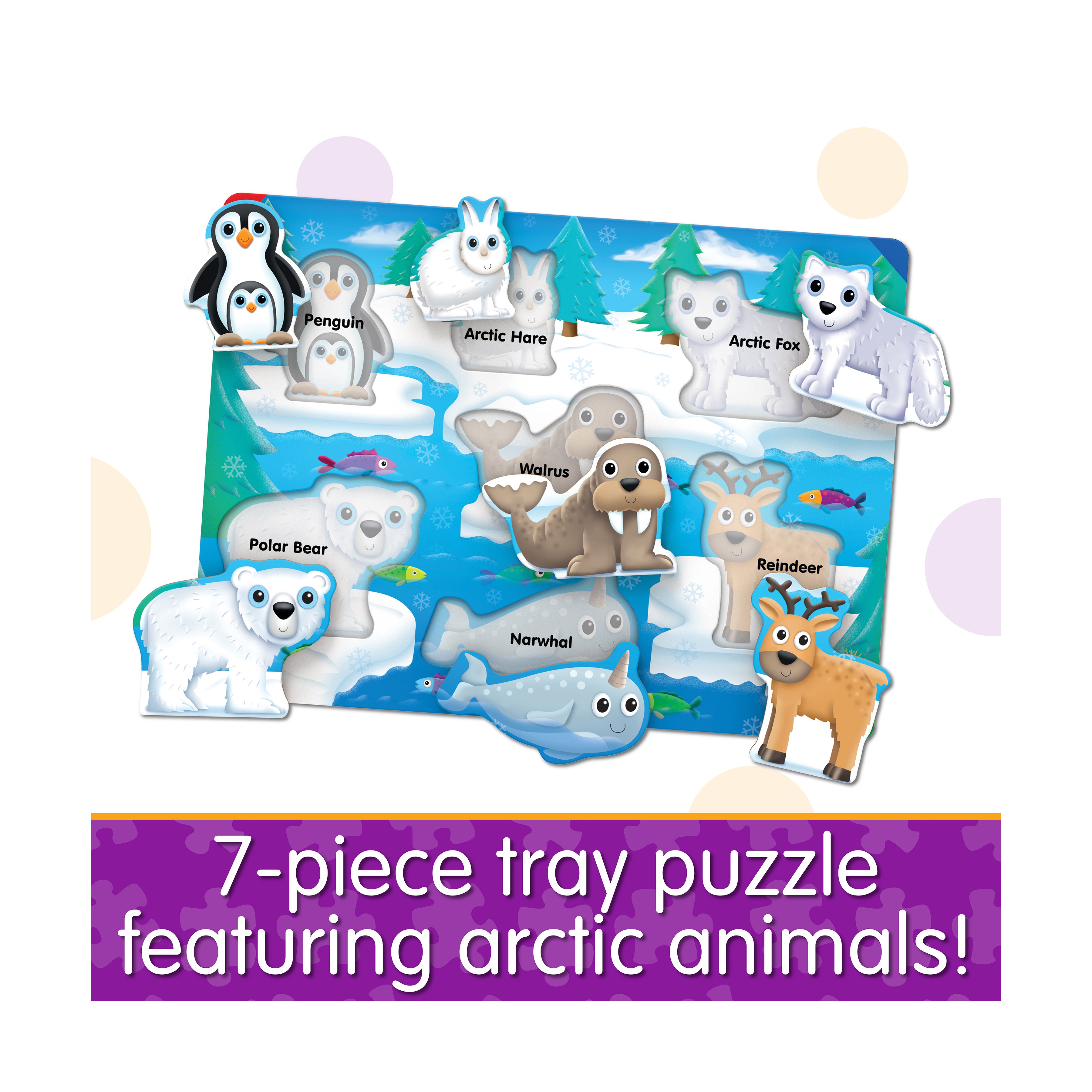 My First Lift & Learn Arctic Puzzle - 7 pc - Image 4