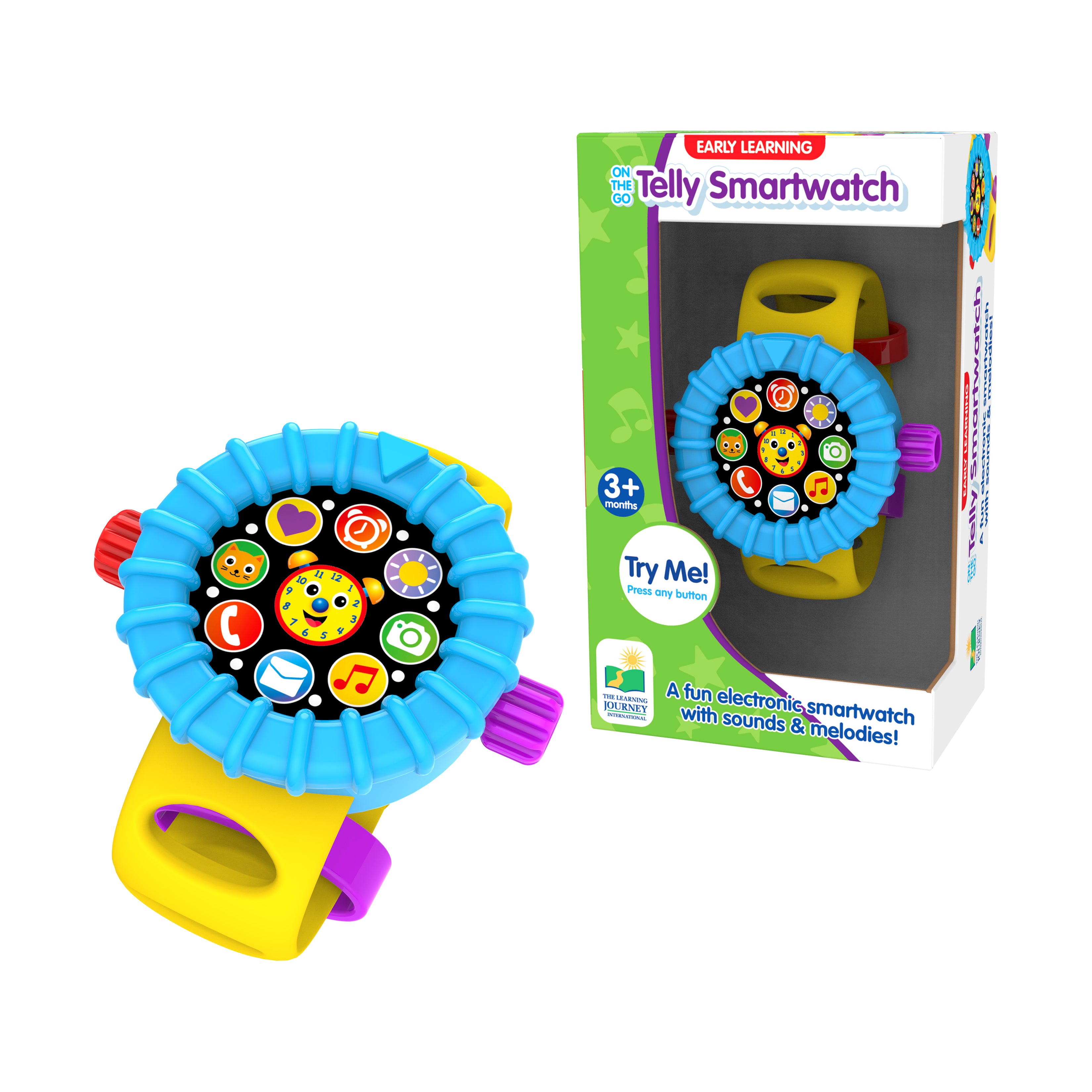Early Learning - On the Go Telly Smartwatch for Toddlers - Image 3