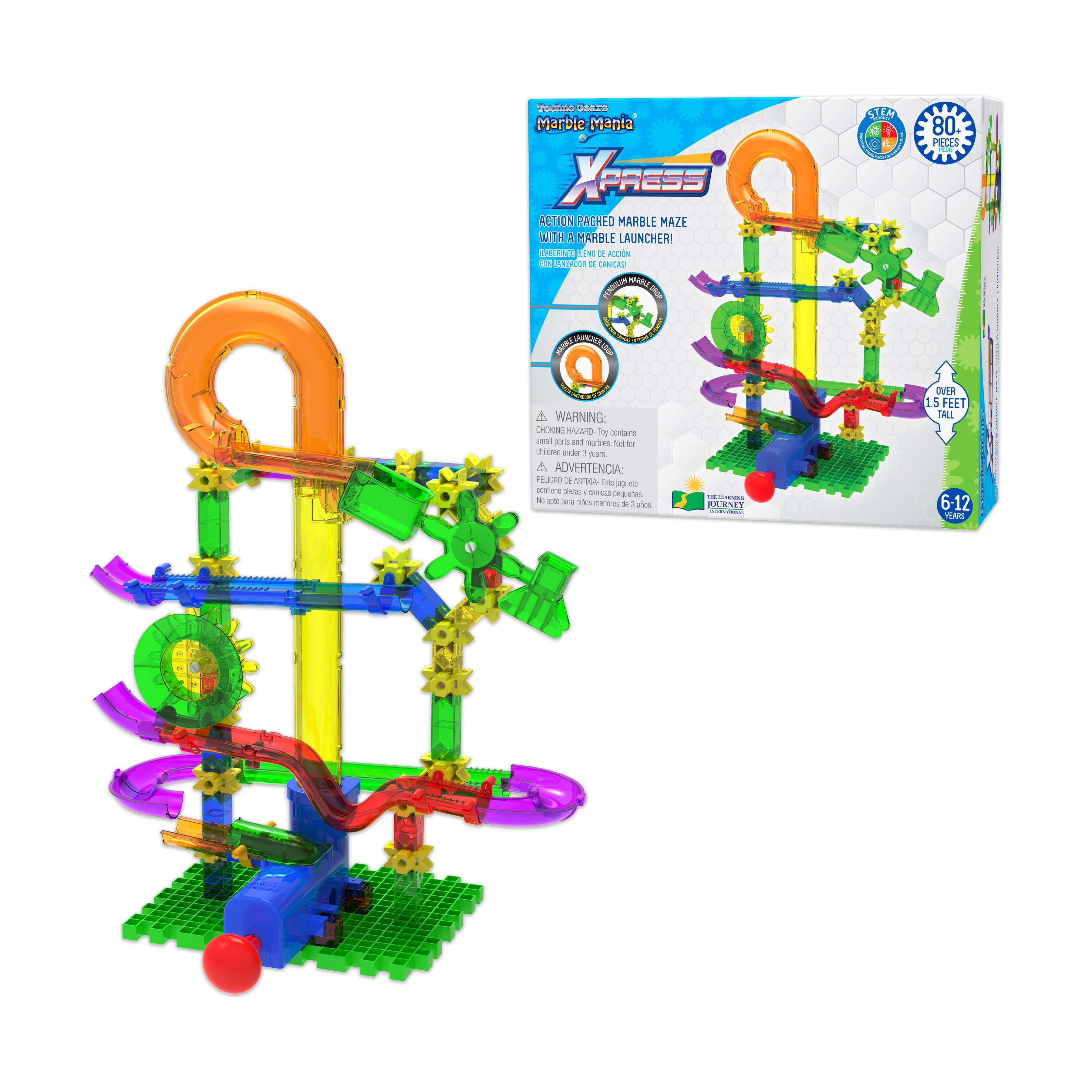 Techno Gears Marble Mania - Xpress 80+ Piece Marble Run Set - Image 3