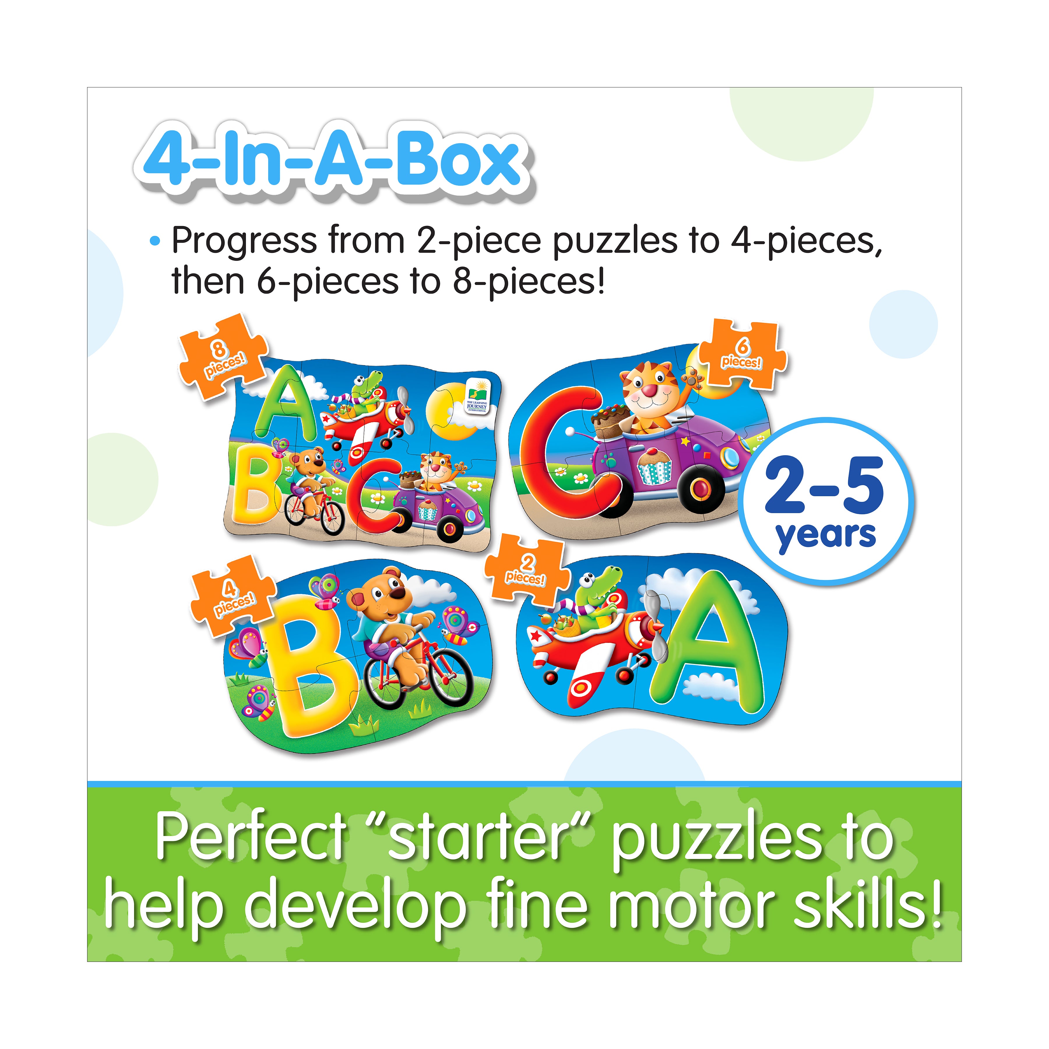 My First Puzzles - ABC Animal Adventure 4-Pack Set - Image 5