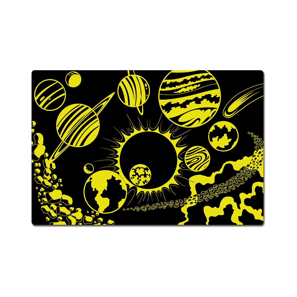 Puzzle Doubles! Glow in the Dark Space Floor Puzzle - 100 pc - Image 3