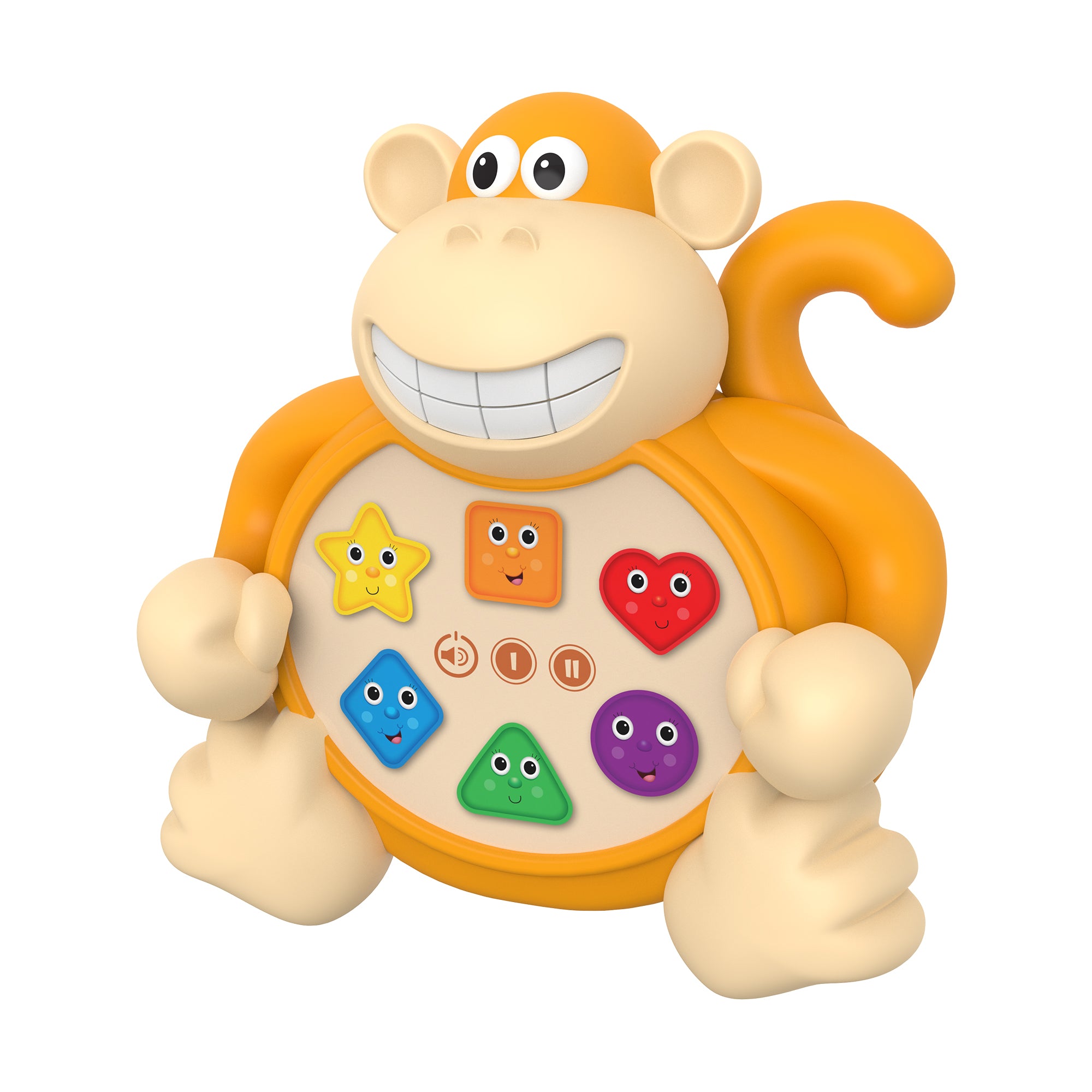 Early Learning Colors & Shapes Monkey - Interactive Educational Toy - Image 2