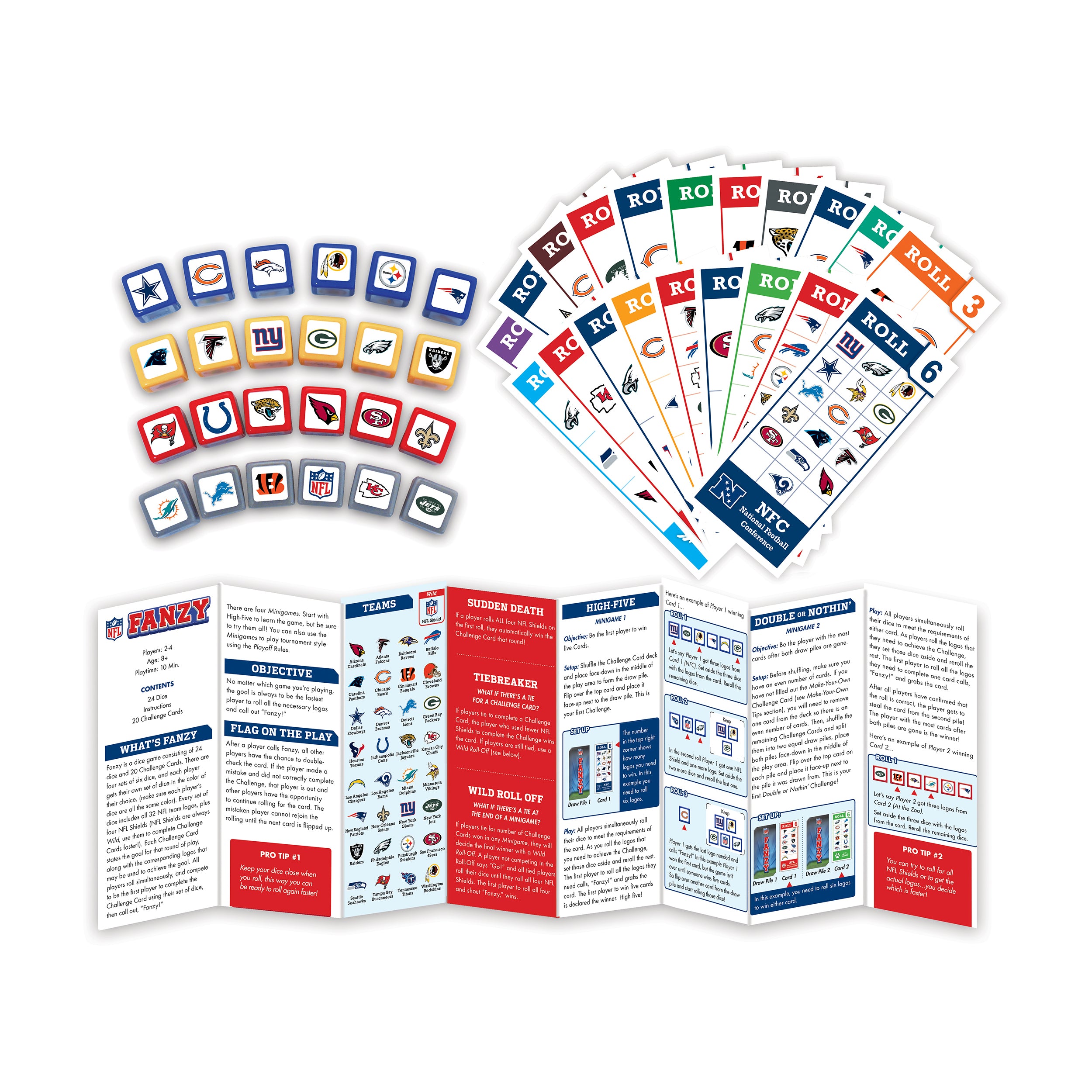 Alternative view of NFL Fanzy Dice Game - Fast-Paced Football Dice Challenge