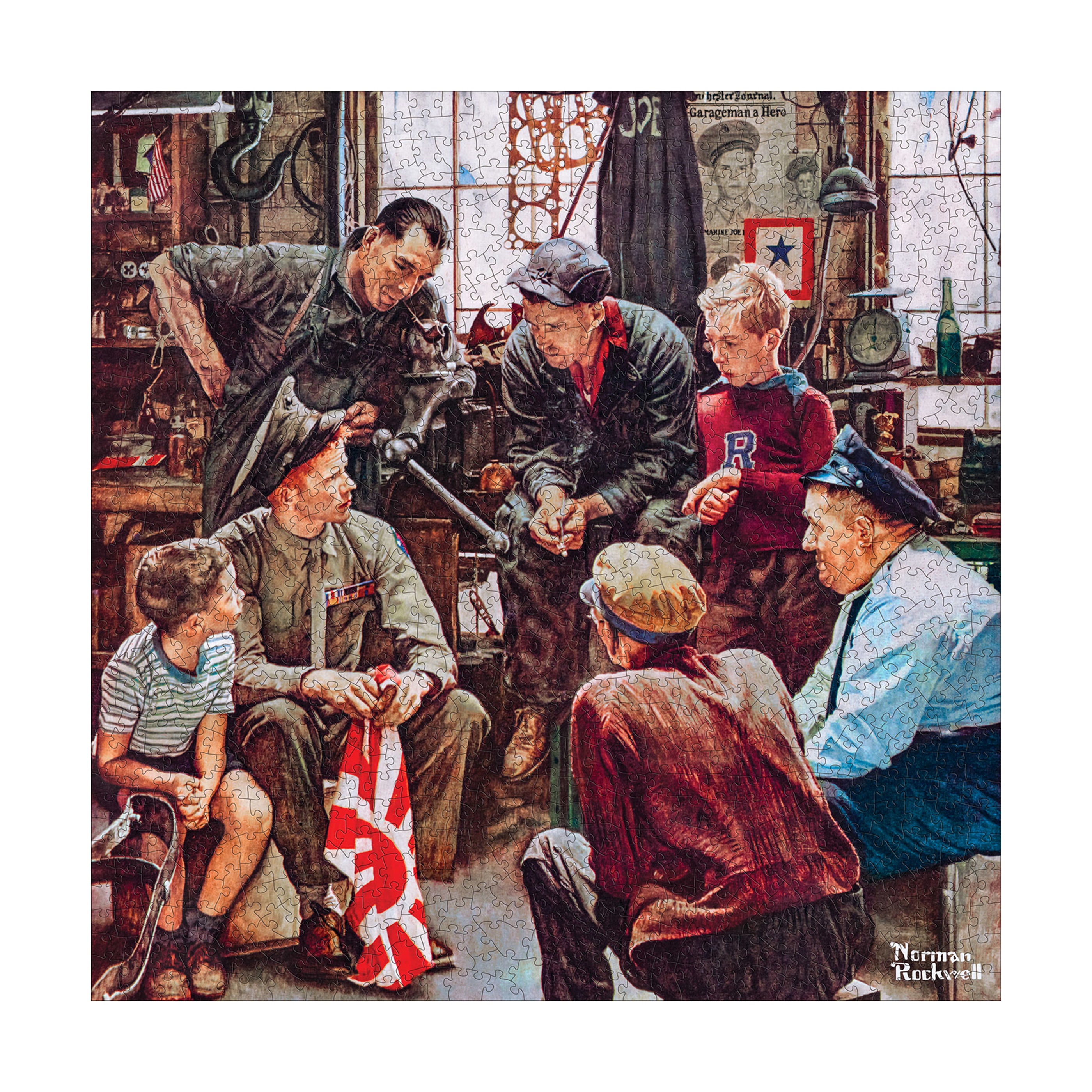 MasterPieces Homecoming Marine Jigsaw Puzzle - 1000 pc - Image 5