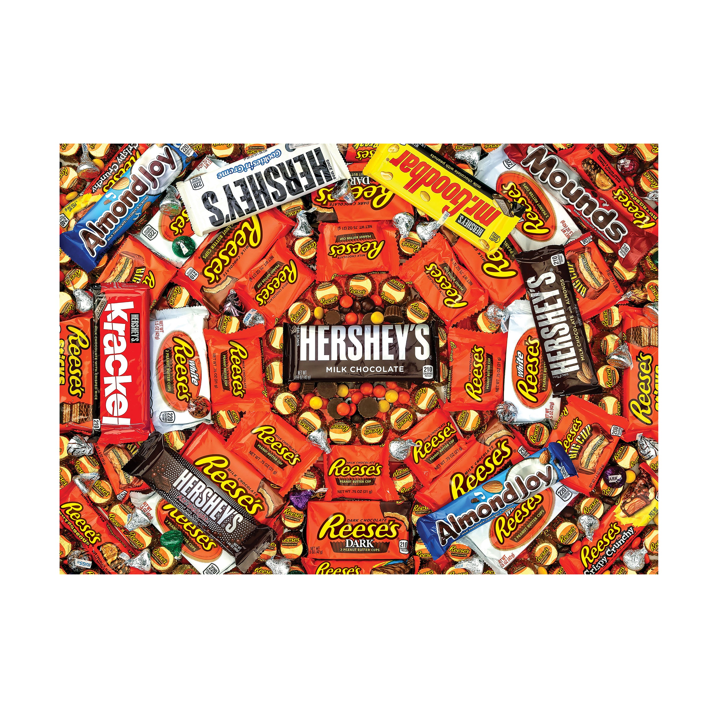 Hershey's Swirl Chocolate Collage Jigsaw Puzzle - 1000 pc - Image 2