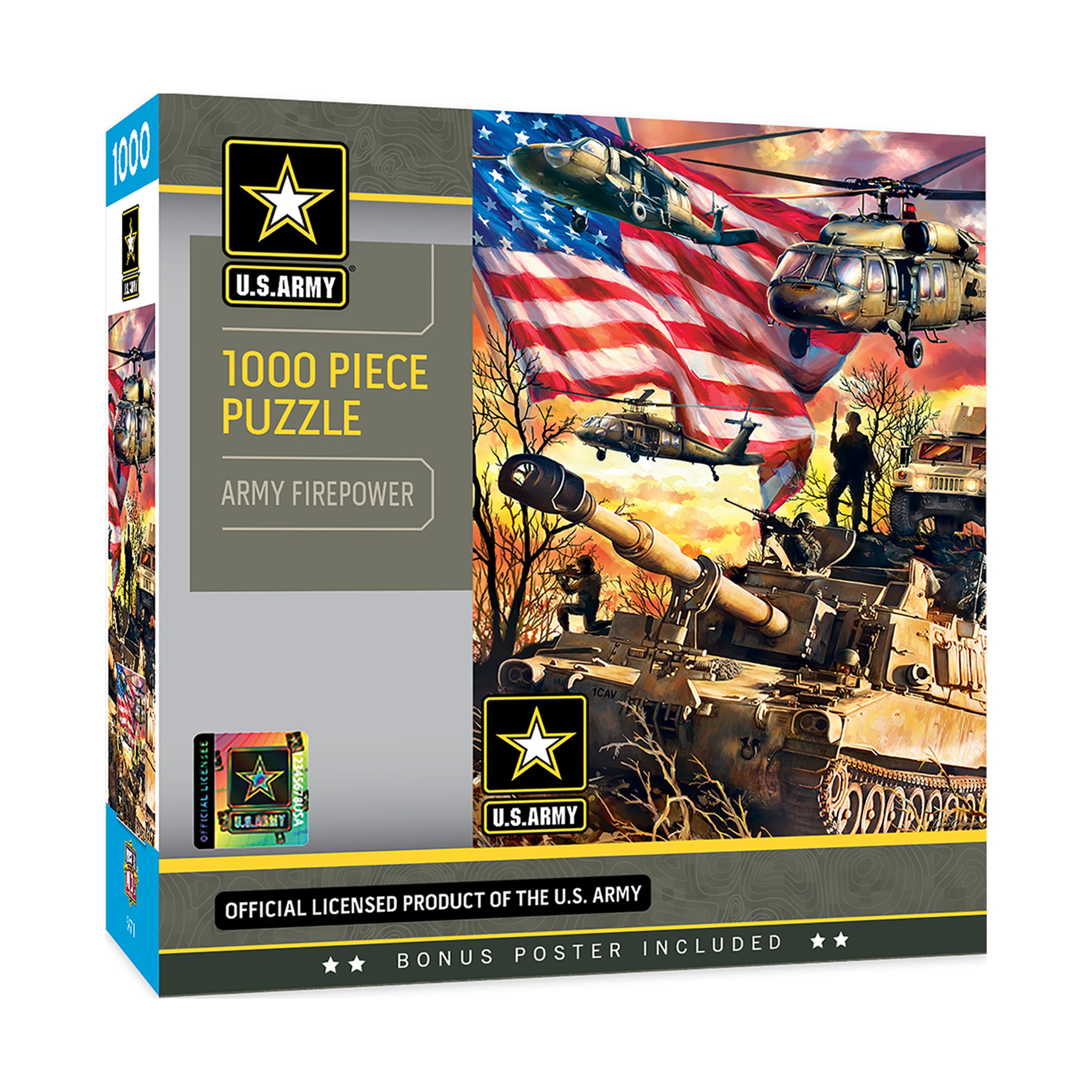MasterPieces U.S. Army Firepower Jigsaw Puzzle - 1000 pc - Image 2
