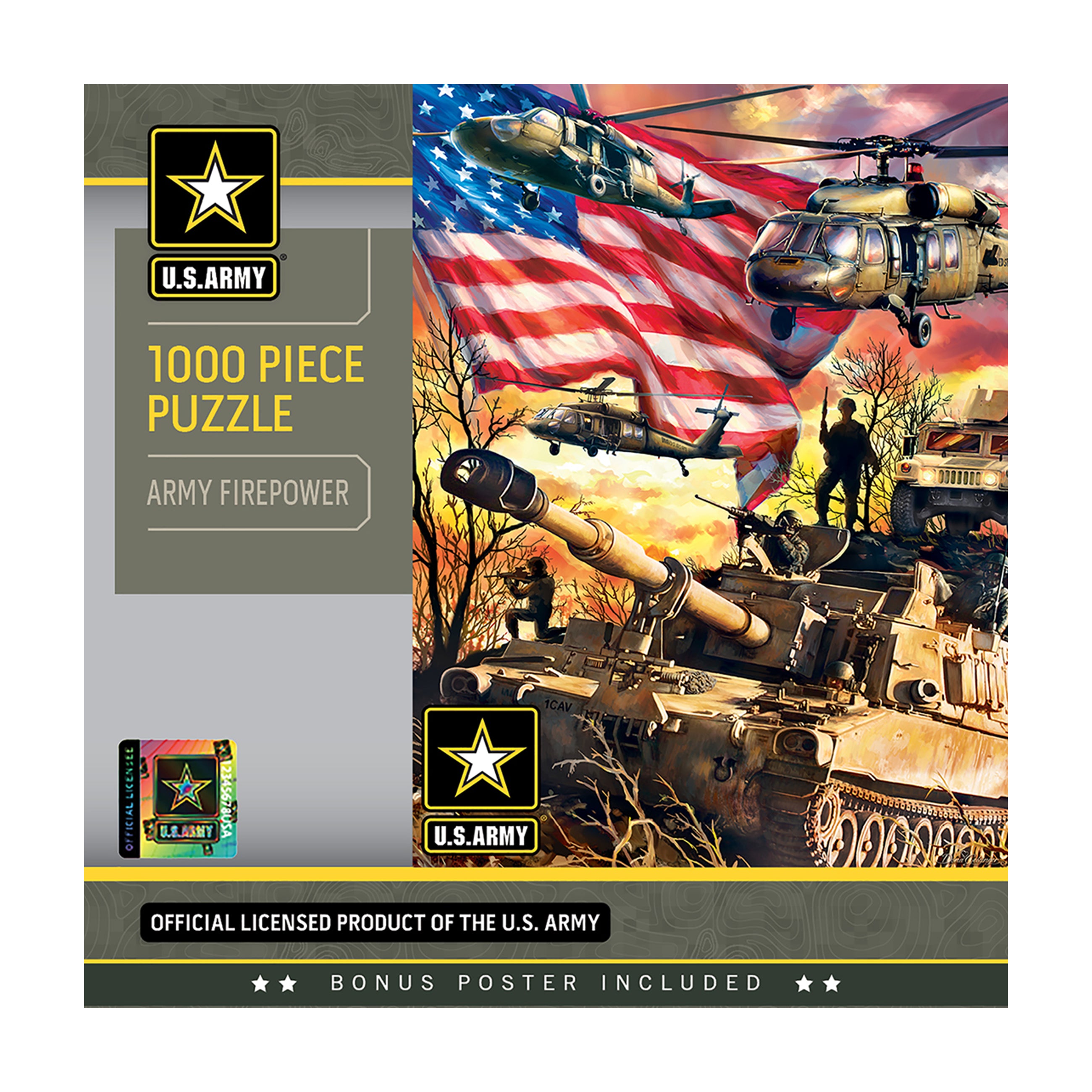 MasterPieces U.S. Army Firepower Jigsaw Puzzle - 1000 pc - Image 3